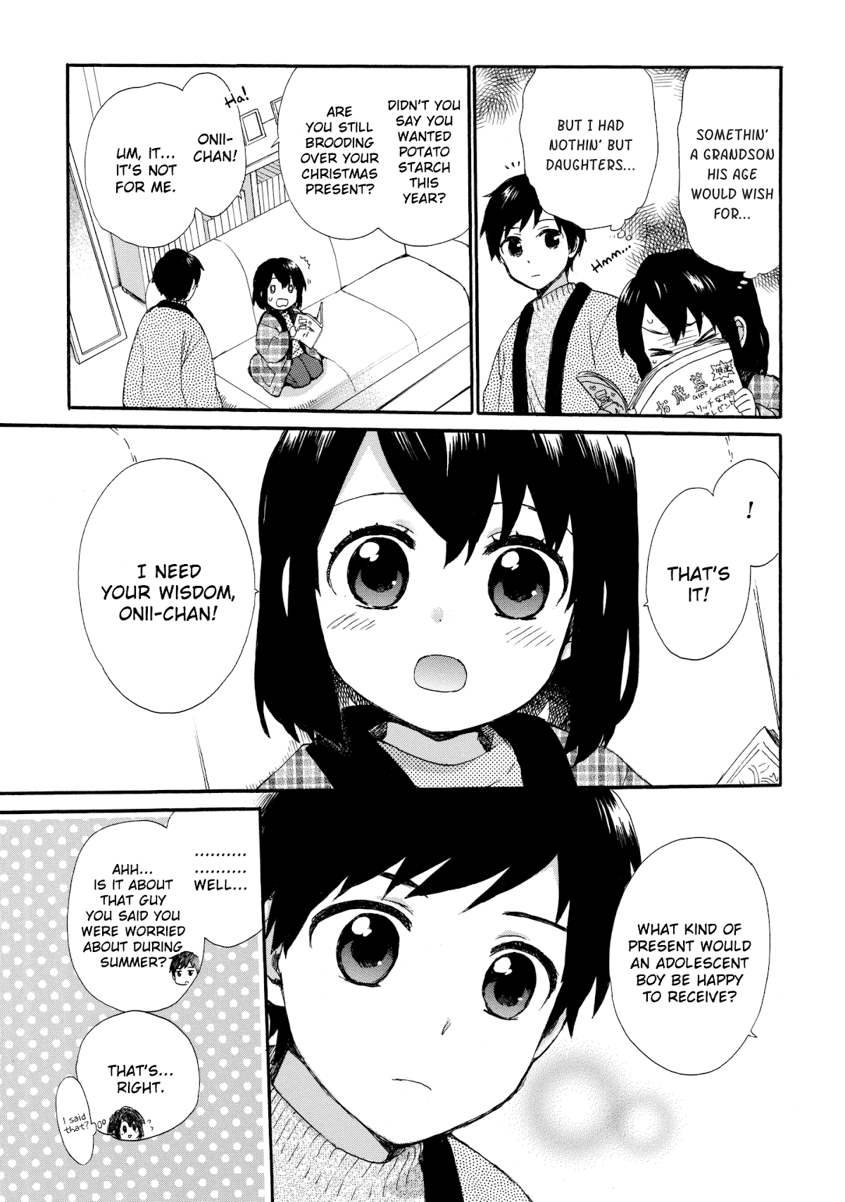 The Cute Little Granny Girl Hinata-chan Chapter 41 page 3 - Chapter 41: The Comforter-like Christmas