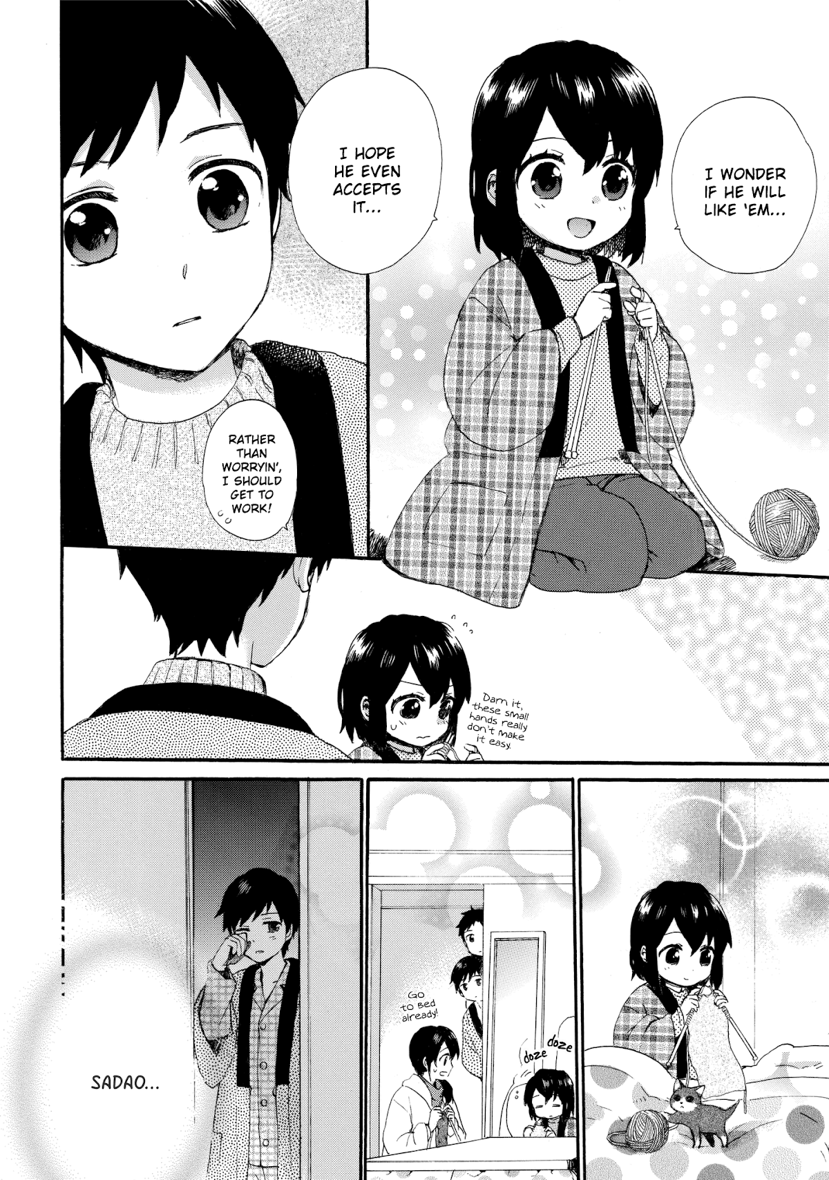 The Cute Little Granny Girl Hinata-chan Chapter 41 page 6 - Chapter 41: The Comforter-like Christmas