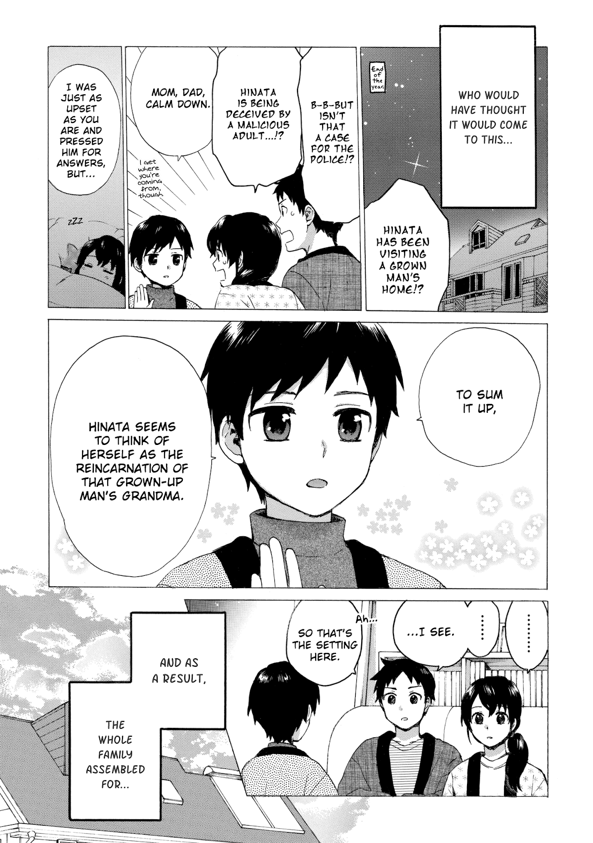 The Cute Little Granny Girl Hinata-chan Chapter 43 page 3 - Chapter 43: The Family-like Interview