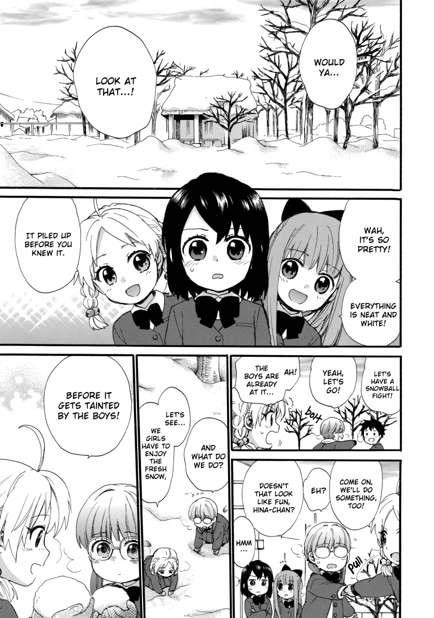 The Cute Little Granny Girl Hinata-chan Chapter 44 page 10 - Chapter 44: The Nothingness-like Snowscape