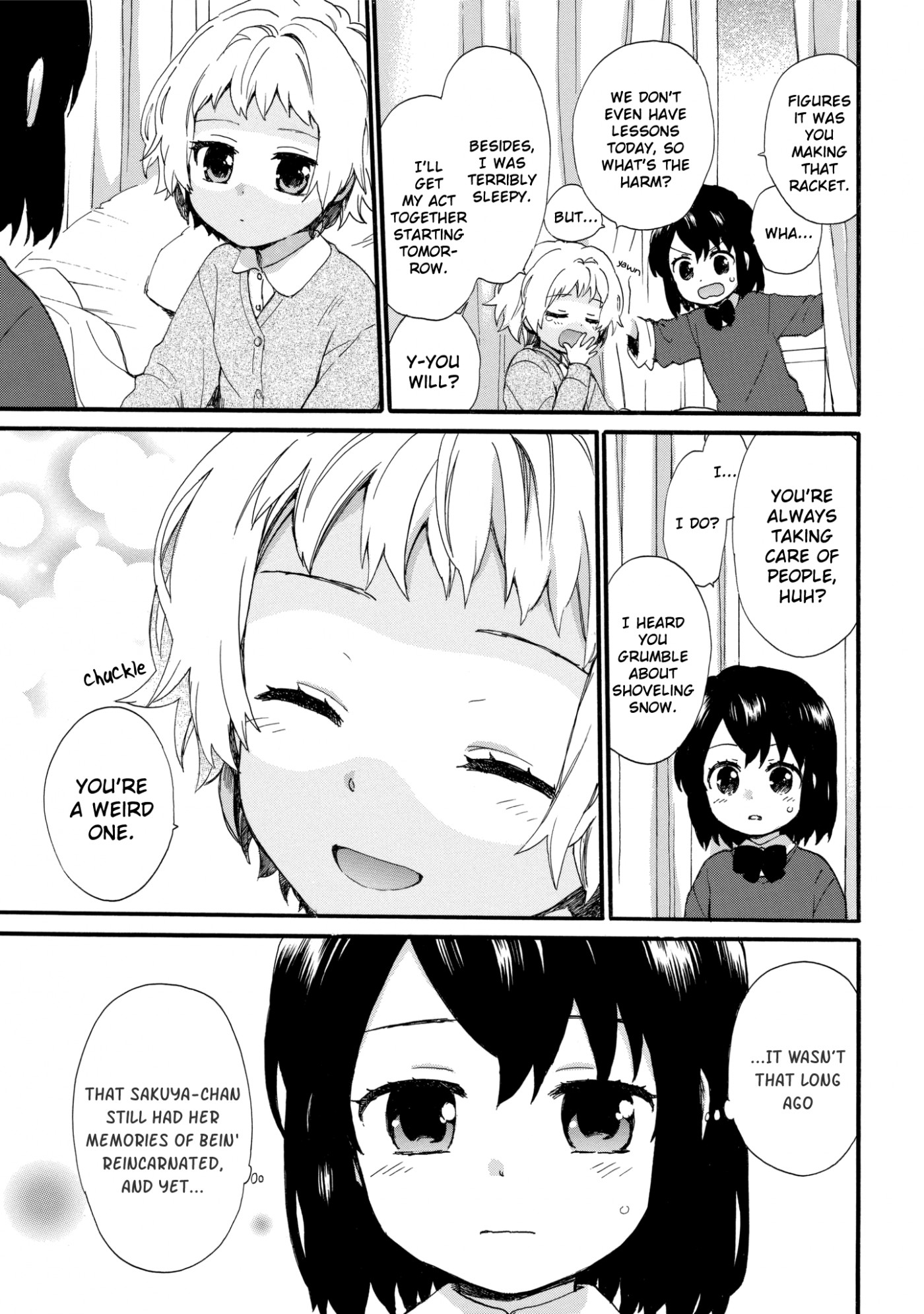 The Cute Little Granny Girl Hinata-chan Chapter 44 page 16 - Chapter 44: The Nothingness-like Snowscape