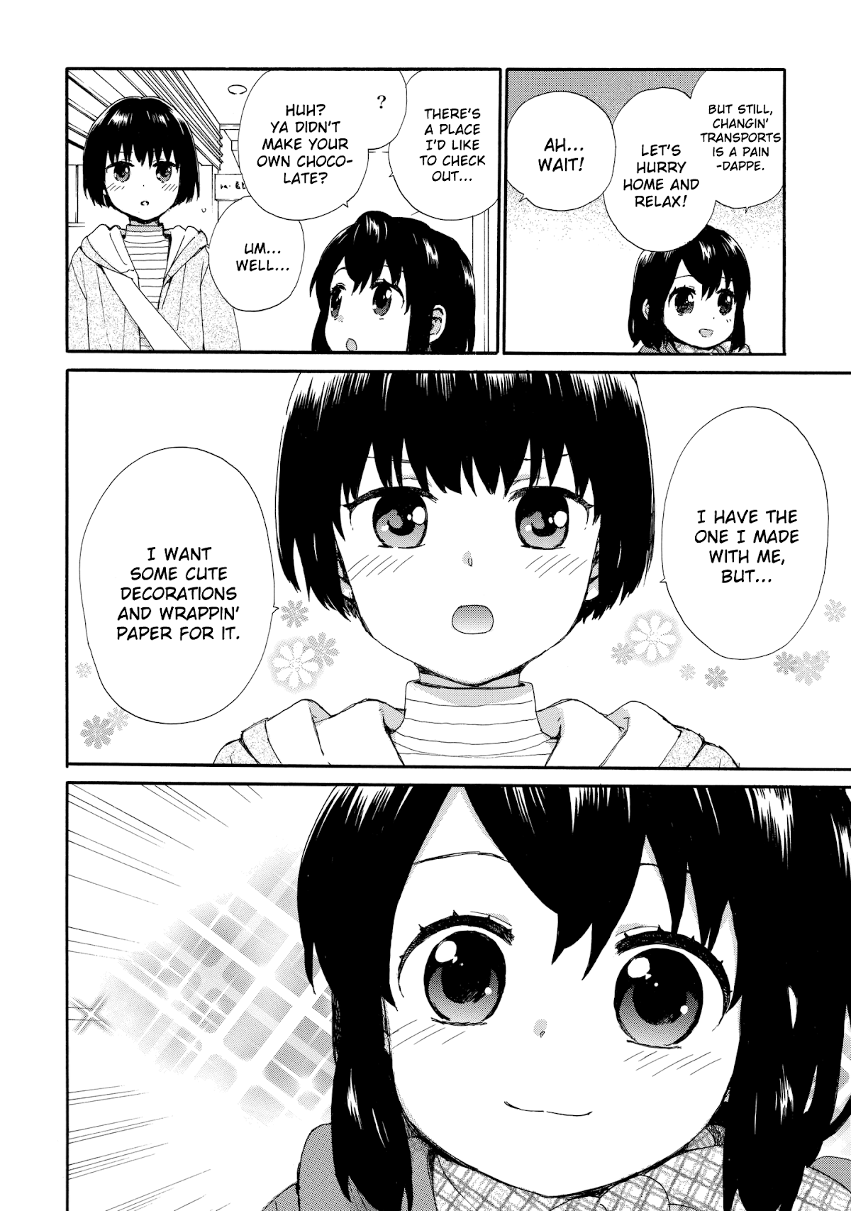 The Cute Little Granny Girl Hinata-chan Chapter 46 page 6 - Chapter 46: The Flustered-like Valentine's Day
