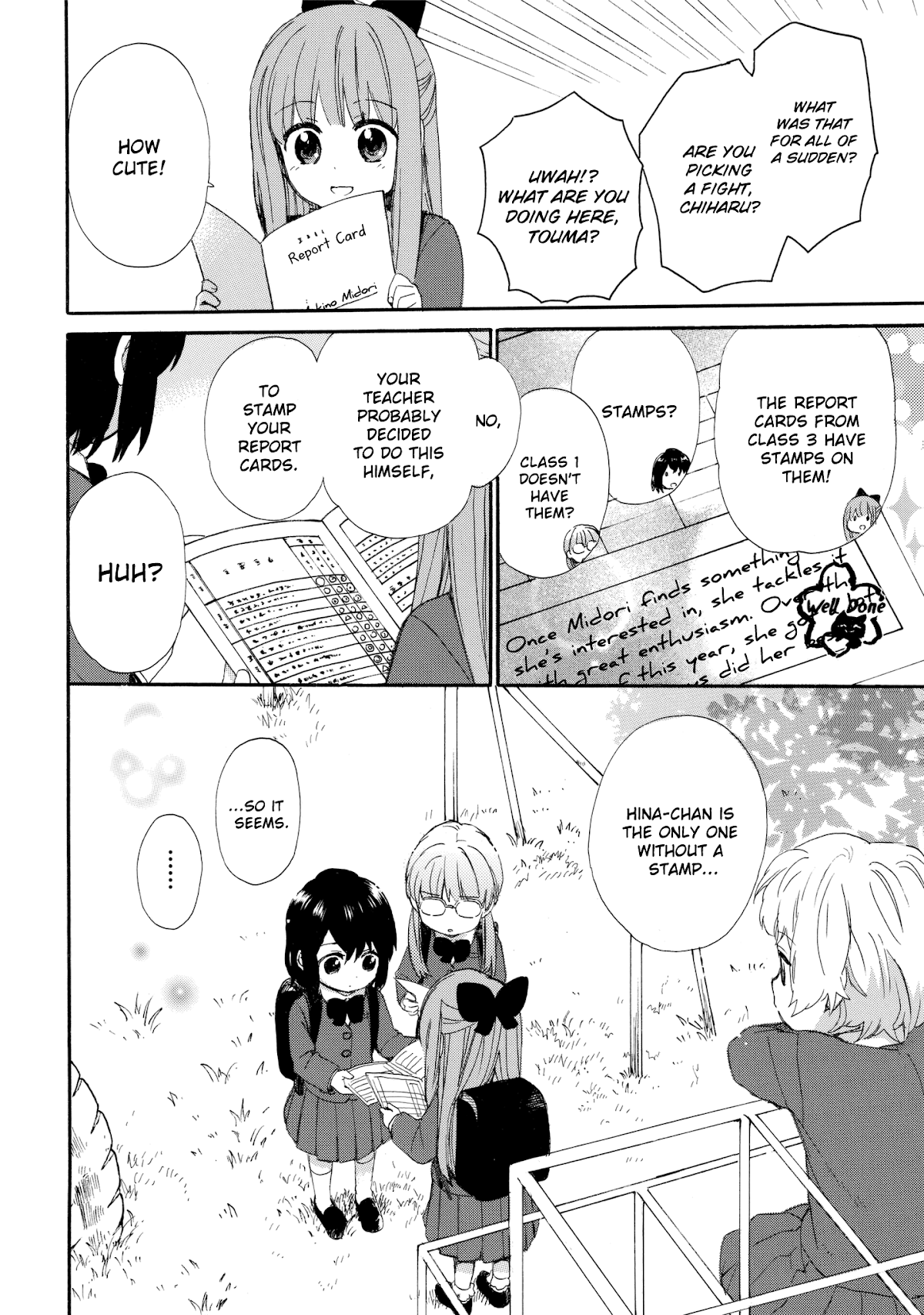 The Cute Little Granny Girl Hinata-chan Chapter 48 page 10 - Chapter 48: The Suspense-like Report Card