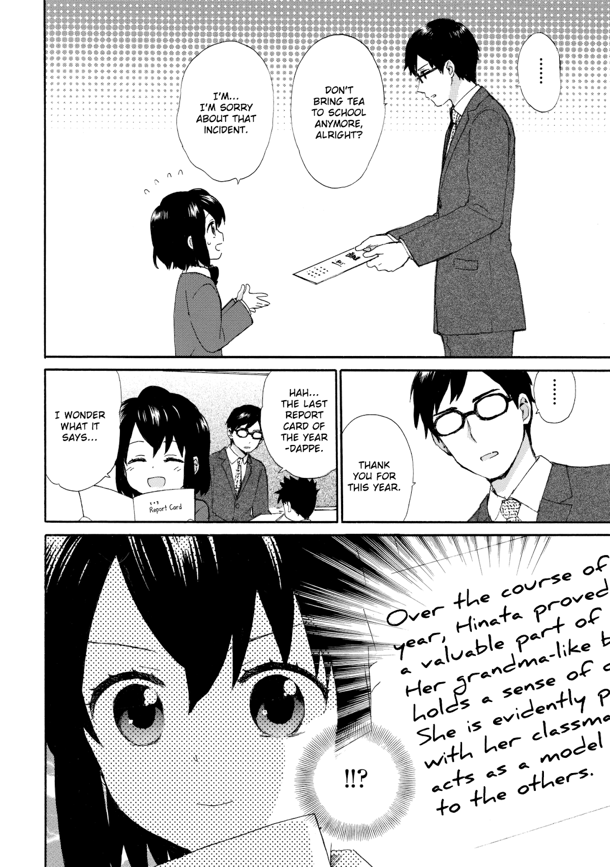 The Cute Little Granny Girl Hinata-chan Chapter 48 page 4 - Chapter 48: The Suspense-like Report Card