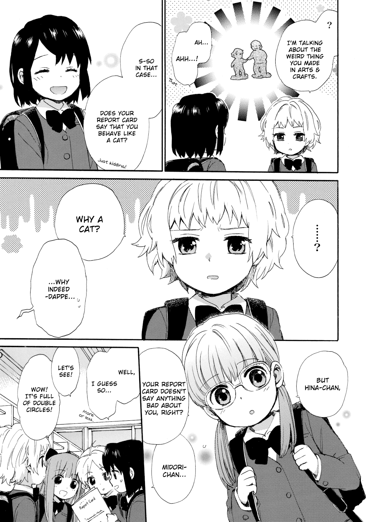 The Cute Little Granny Girl Hinata-chan Chapter 48 page 7 - Chapter 48: The Suspense-like Report Card