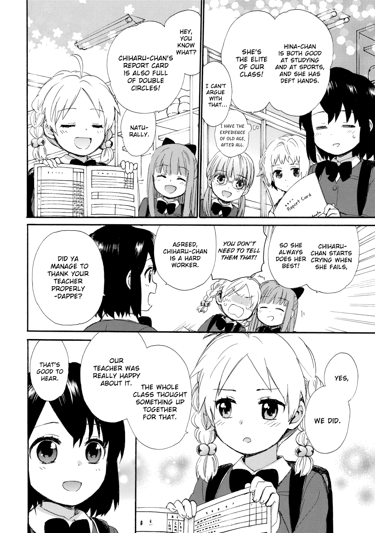 The Cute Little Granny Girl Hinata-chan Chapter 48 page 8 - Chapter 48: The Suspense-like Report Card