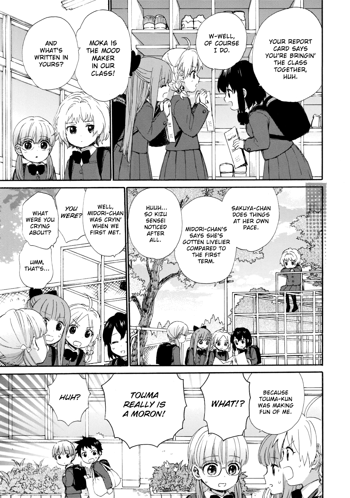 The Cute Little Granny Girl Hinata-chan Chapter 48 page 9 - Chapter 48: The Suspense-like Report Card