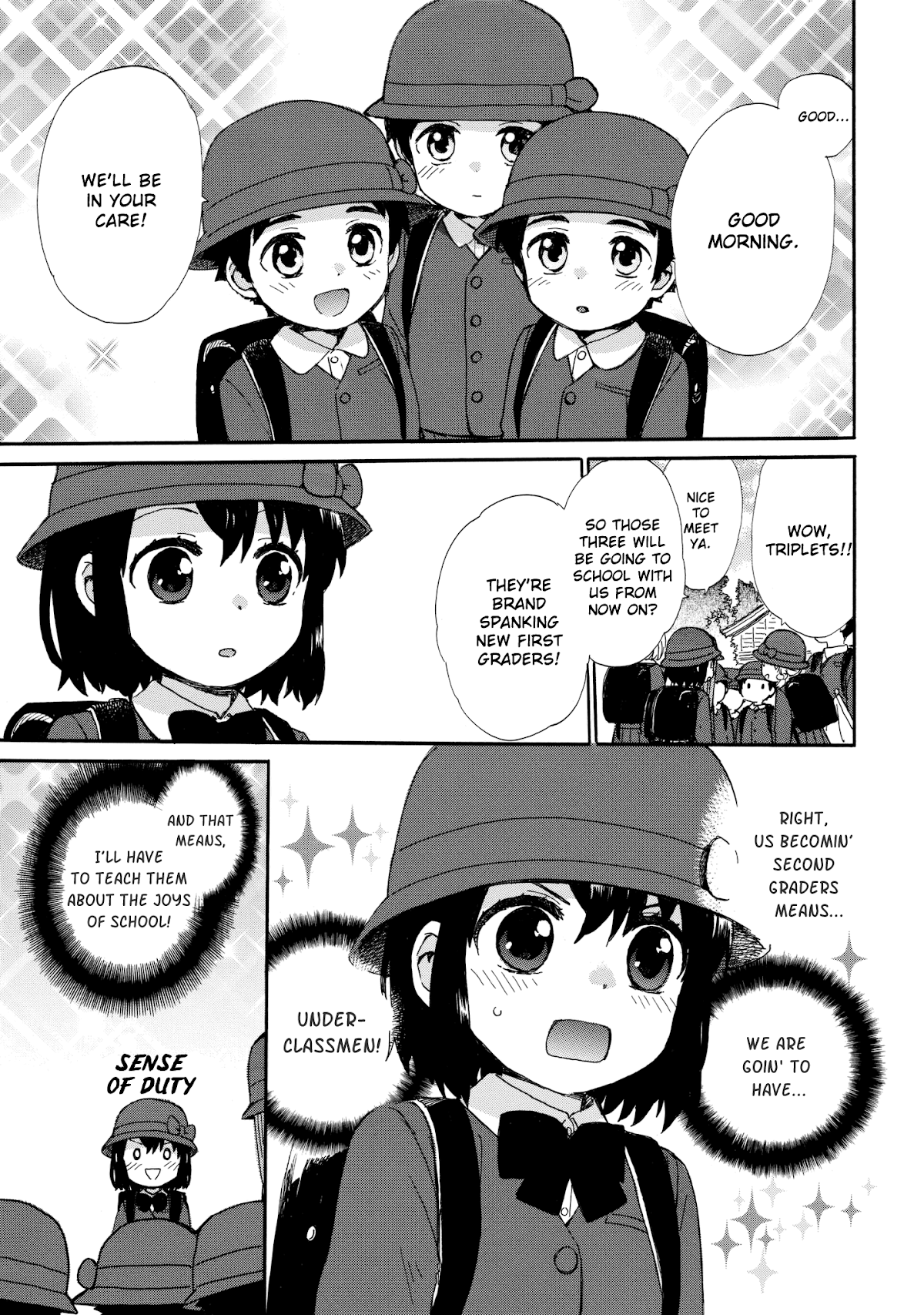 The Cute Little Granny Girl Hinata-chan Chapter 50 page 3 - Chapter 50: The Detour-like School Walk