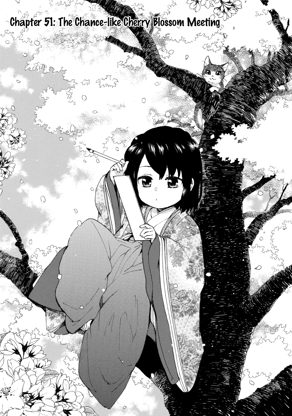 The Cute Little Granny Girl Hinata-chan Chapter 51 page 1 - Chapter 51: The Chance-like Cherry Blossom Meeting