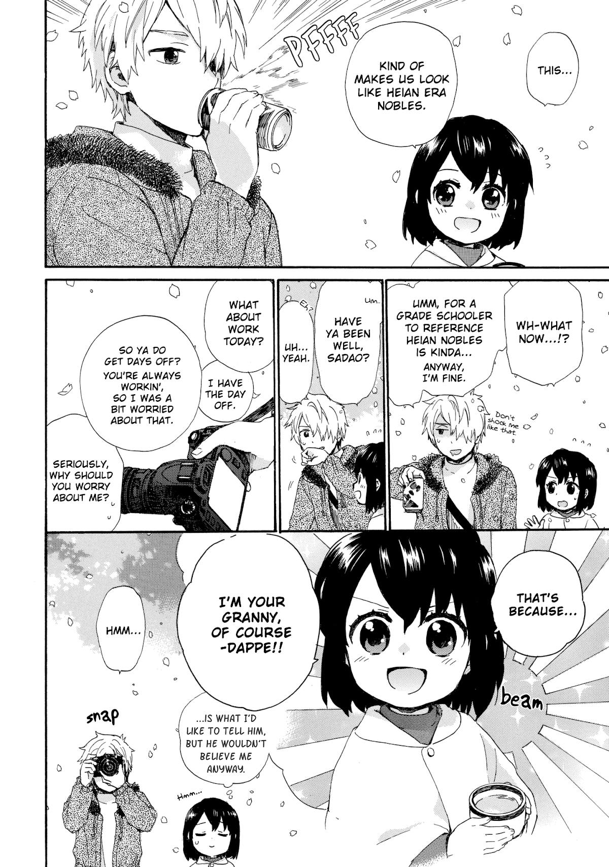 The Cute Little Granny Girl Hinata-chan Chapter 51 page 10 - Chapter 51: The Chance-like Cherry Blossom Meeting