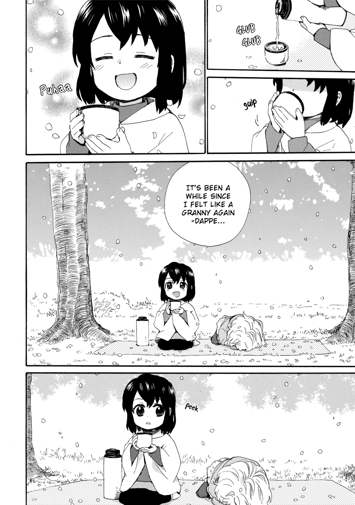 The Cute Little Granny Girl Hinata-chan Chapter 51 page 6 - Chapter 51: The Chance-like Cherry Blossom Meeting