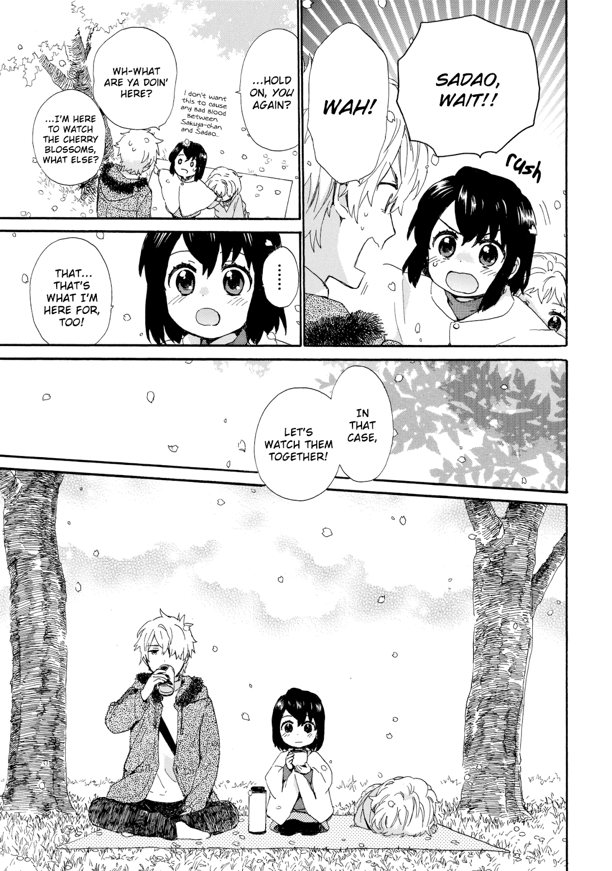 The Cute Little Granny Girl Hinata-chan Chapter 51 page 9 - Chapter 51: The Chance-like Cherry Blossom Meeting