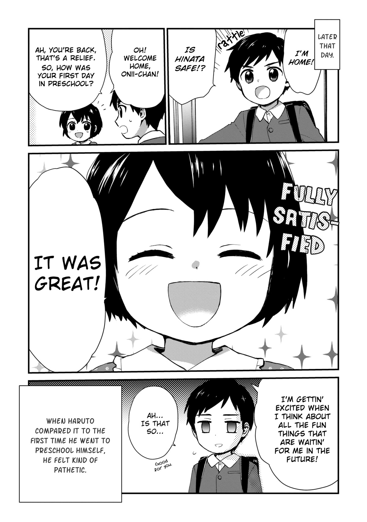 The Cute Little Granny Girl Hinata-chan Chapter 52.5 page 4 - Chapter 52.5: Aniteki Danshi Haruto-kun