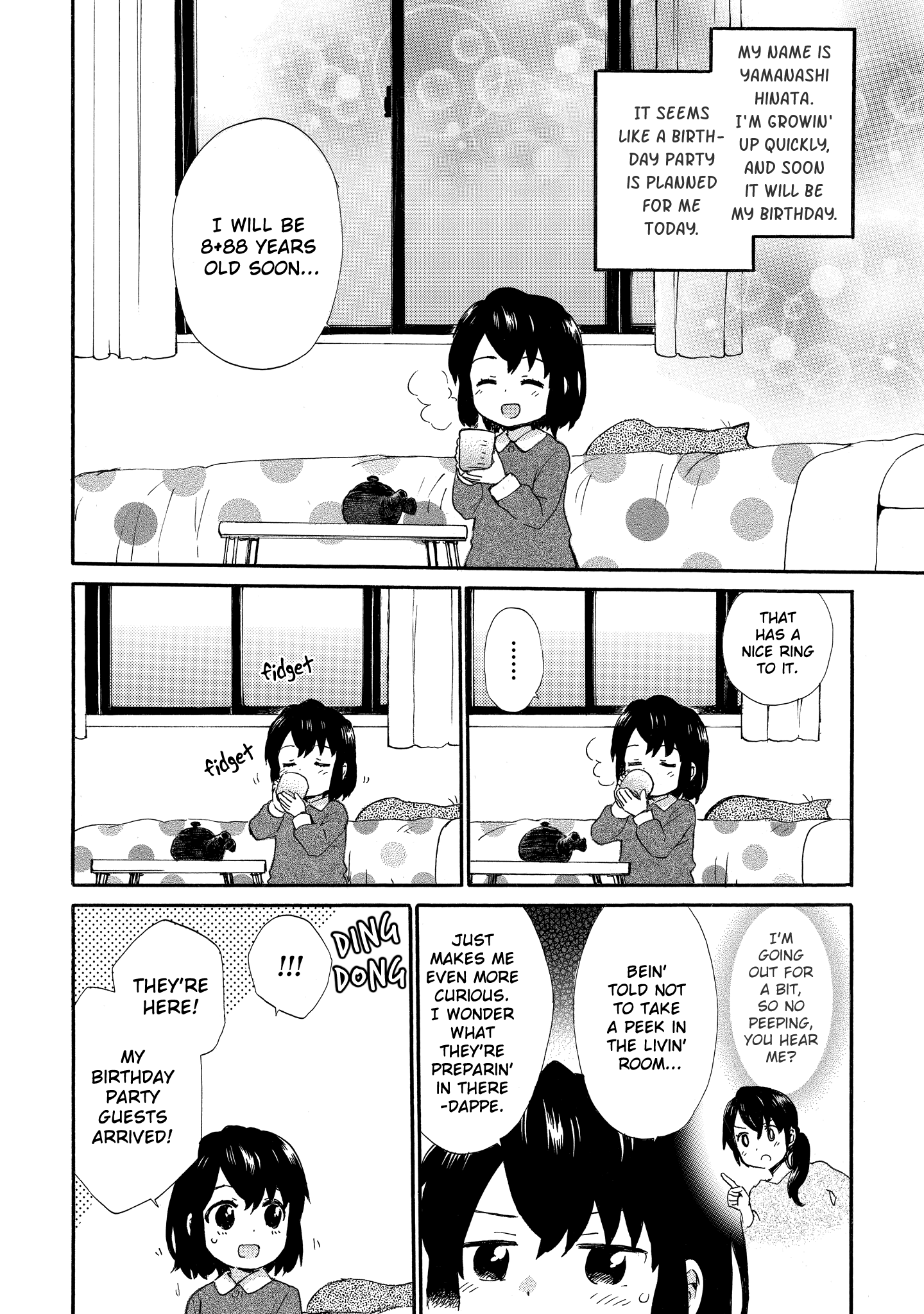 The Cute Little Granny Girl Hinata-chan Chapter 53 page 5 - Chapter 53: The Tanuki-like Party