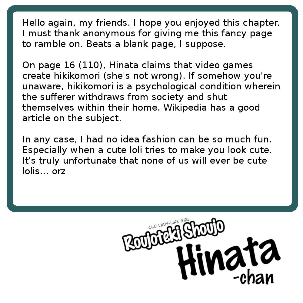 The Cute Little Granny Girl Hinata-chan Chapter 6 page 19 - Chapter 6: The Birthday-like Fashion