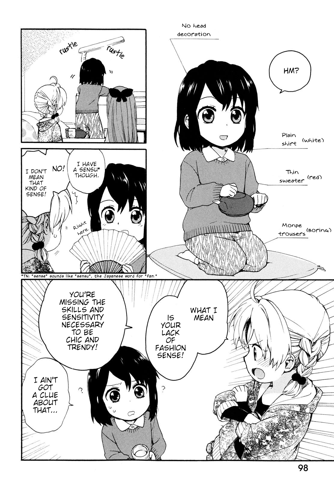 The Cute Little Granny Girl Hinata-chan Chapter 6 page 4 - Chapter 6: The Birthday-like Fashion