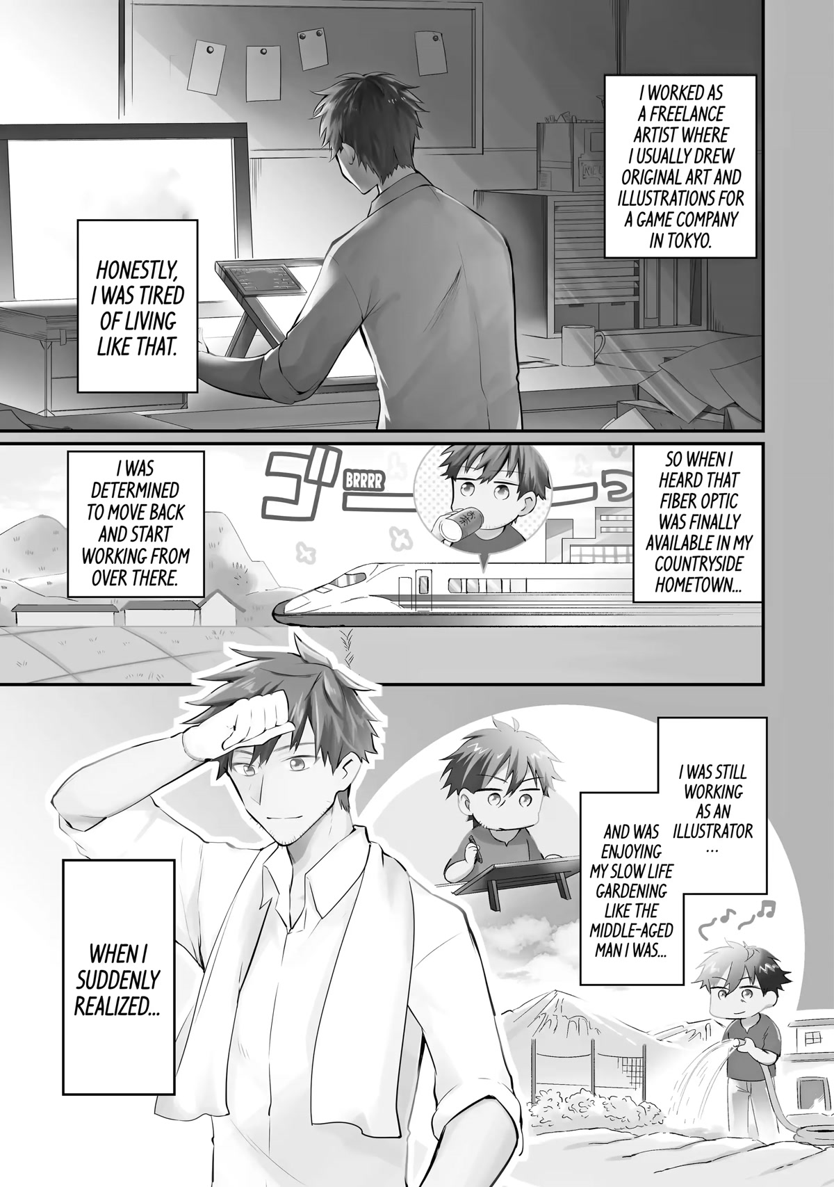 The Daily Life of a Middle-Aged Online Shopper in Another World Chapter 1 page 1 - Chapter 1