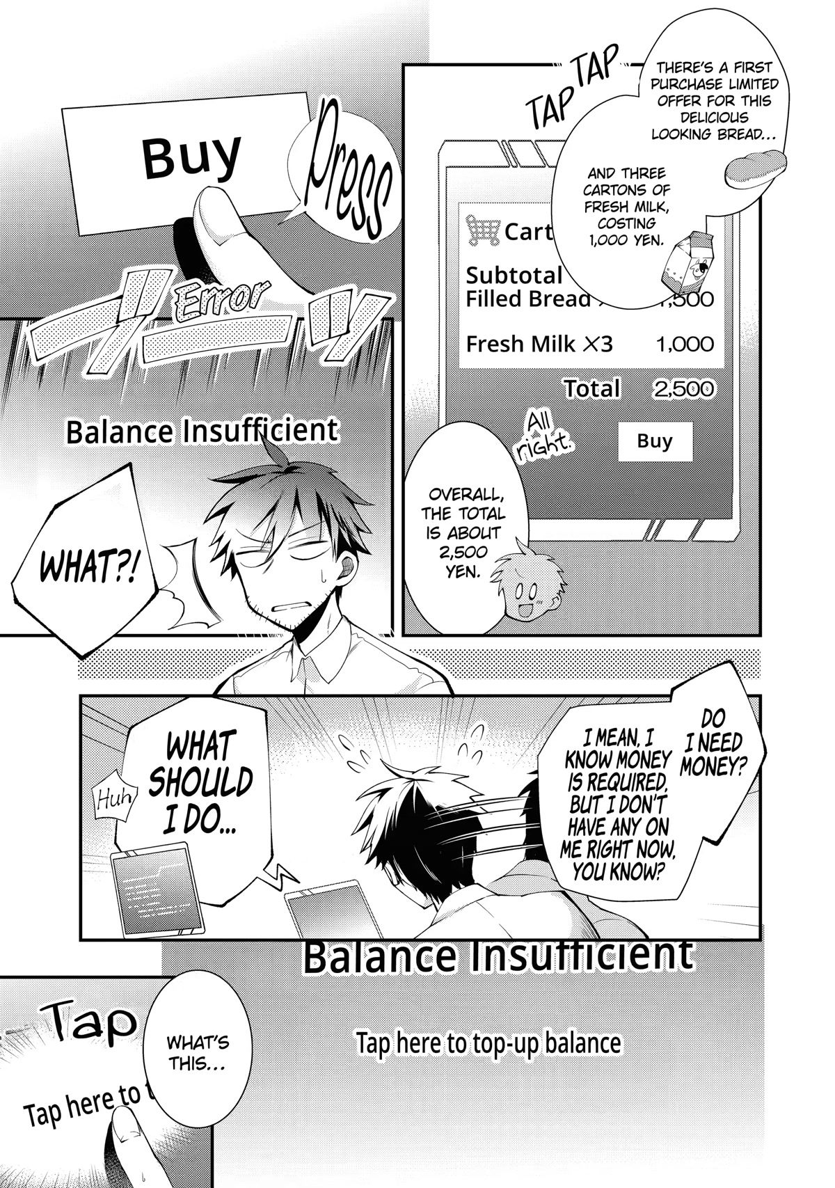 The Daily Life of a Middle-Aged Online Shopper in Another World Chapter 1 page 16 - Chapter 1