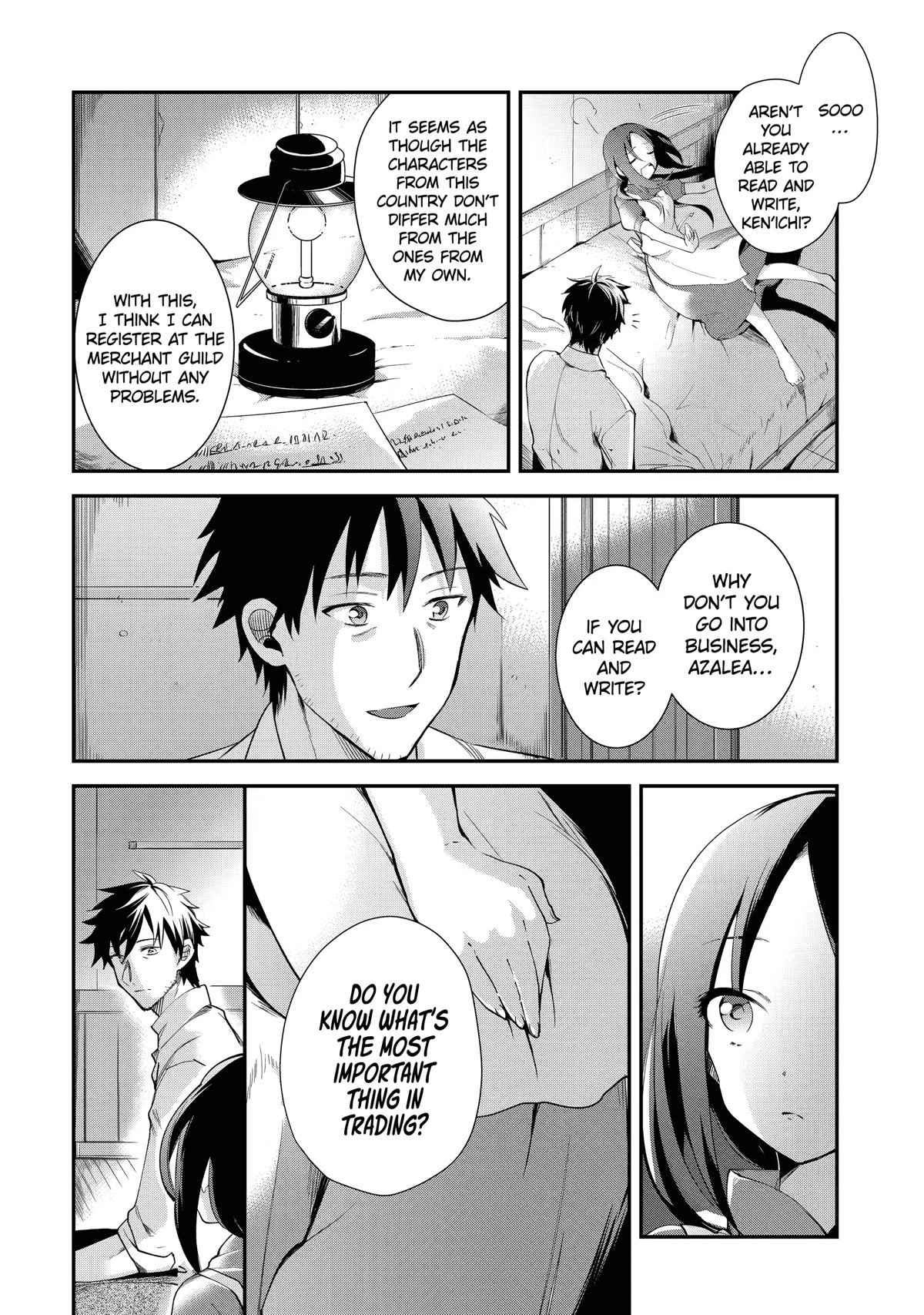 The Daily Life of a Middle-Aged Online Shopper in Another World Chapter 1 page 39 - Chapter 1