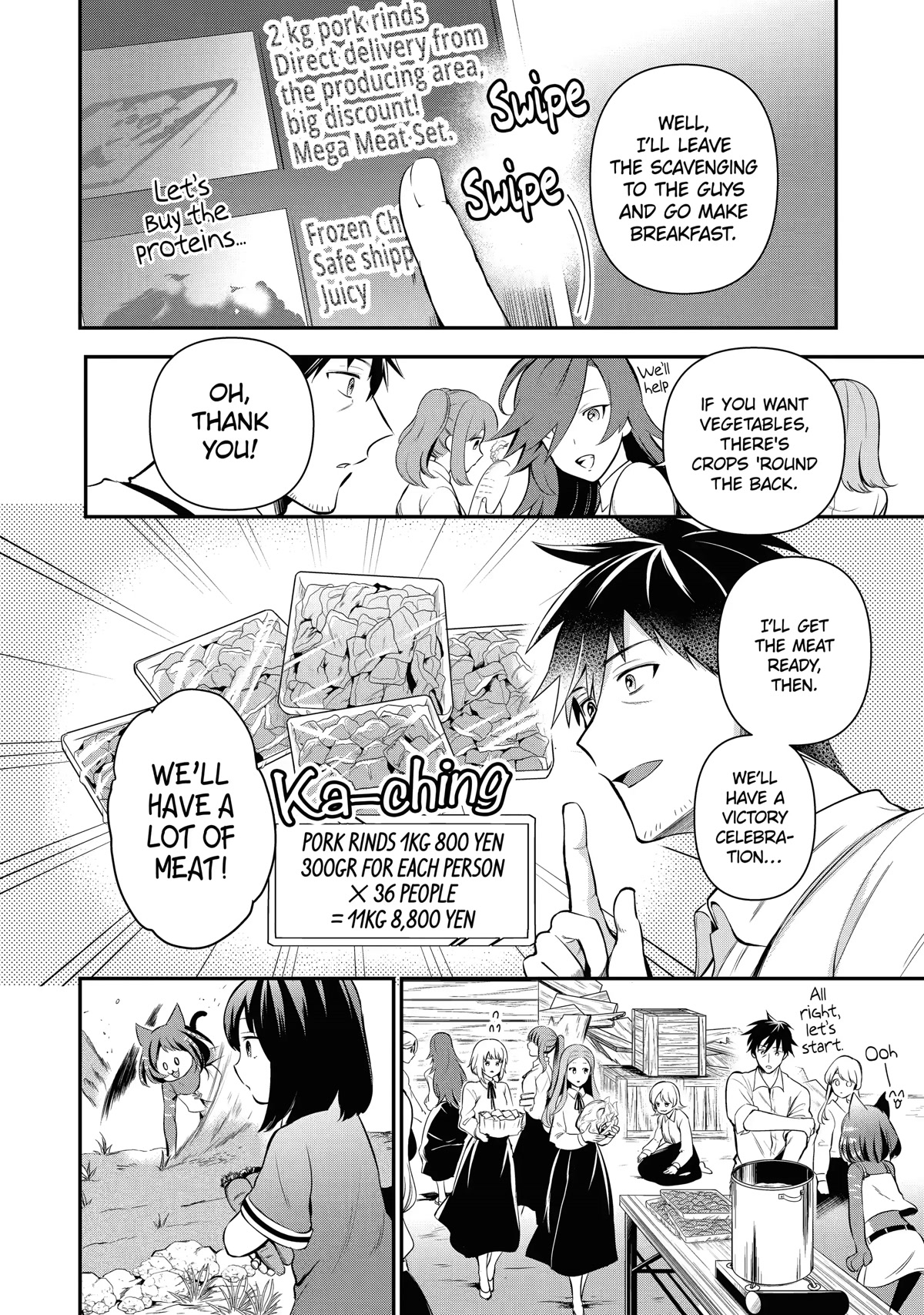 The Daily Life of a Middle-Aged Online Shopper in Another World Chapter 10 page 4 - Chapter 10