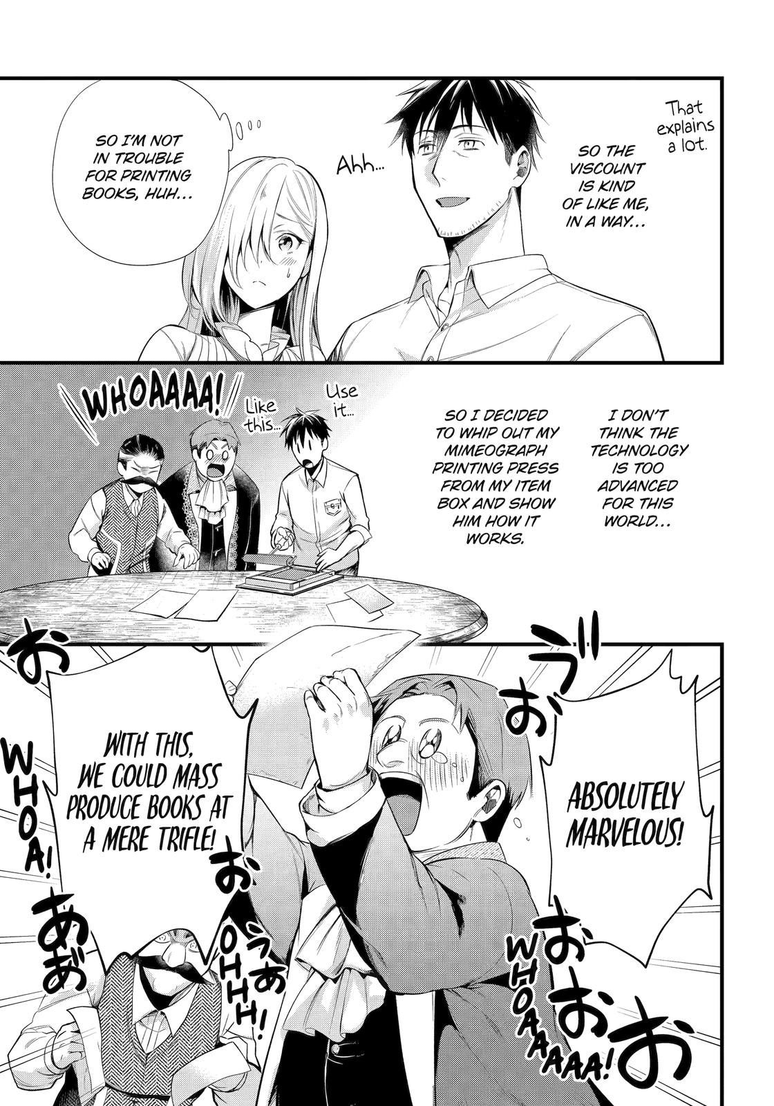 The Daily Life of a Middle-Aged Online Shopper in Another World Chapter 32 page 13 - Chapter 32