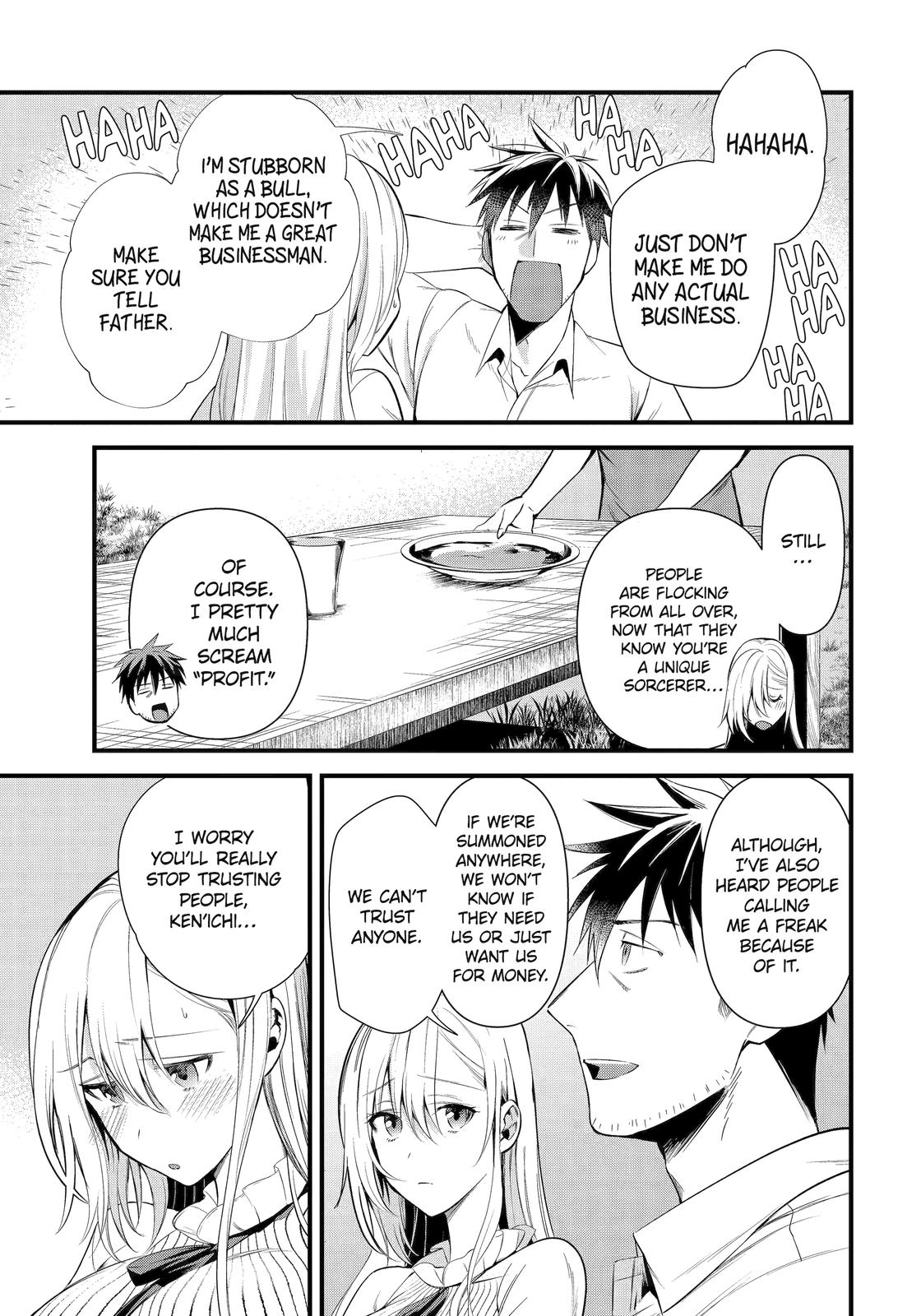 The Daily Life of a Middle-Aged Online Shopper in Another World Chapter 32 page 7 - Chapter 32