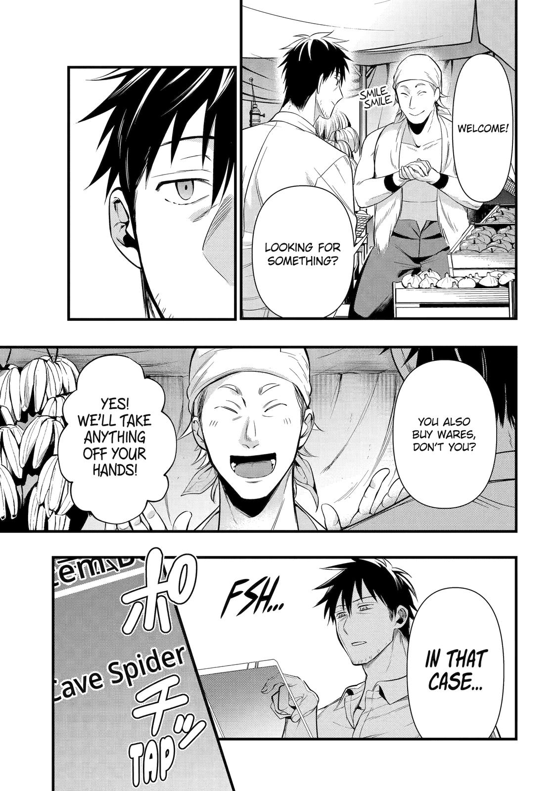 The Daily Life of a Middle-Aged Online Shopper in Another World Chapter 33 page 9 - Chapter 33