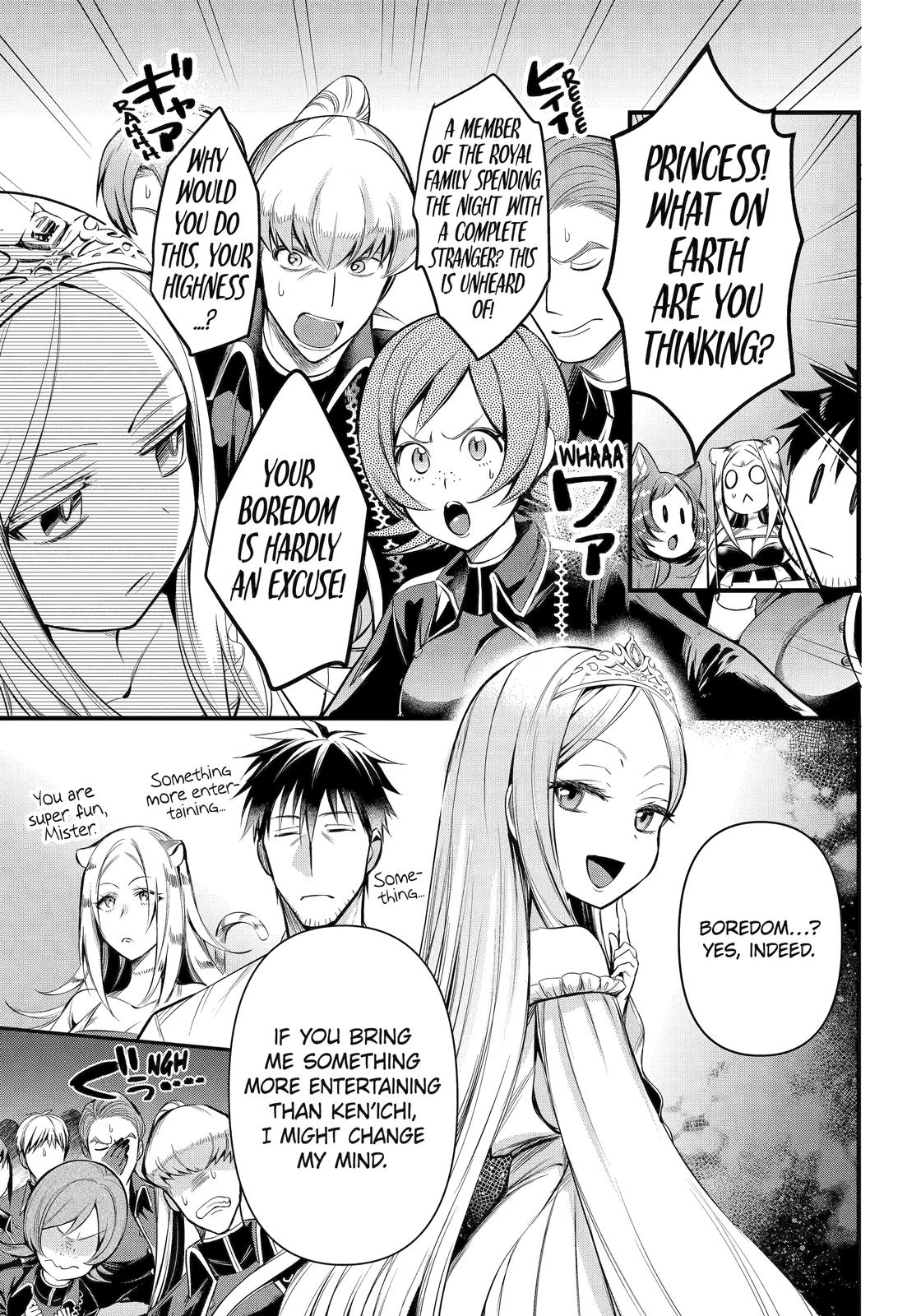 The Daily Life of a Middle-Aged Online Shopper in Another World Chapter 38 page 3 - Chapter 38