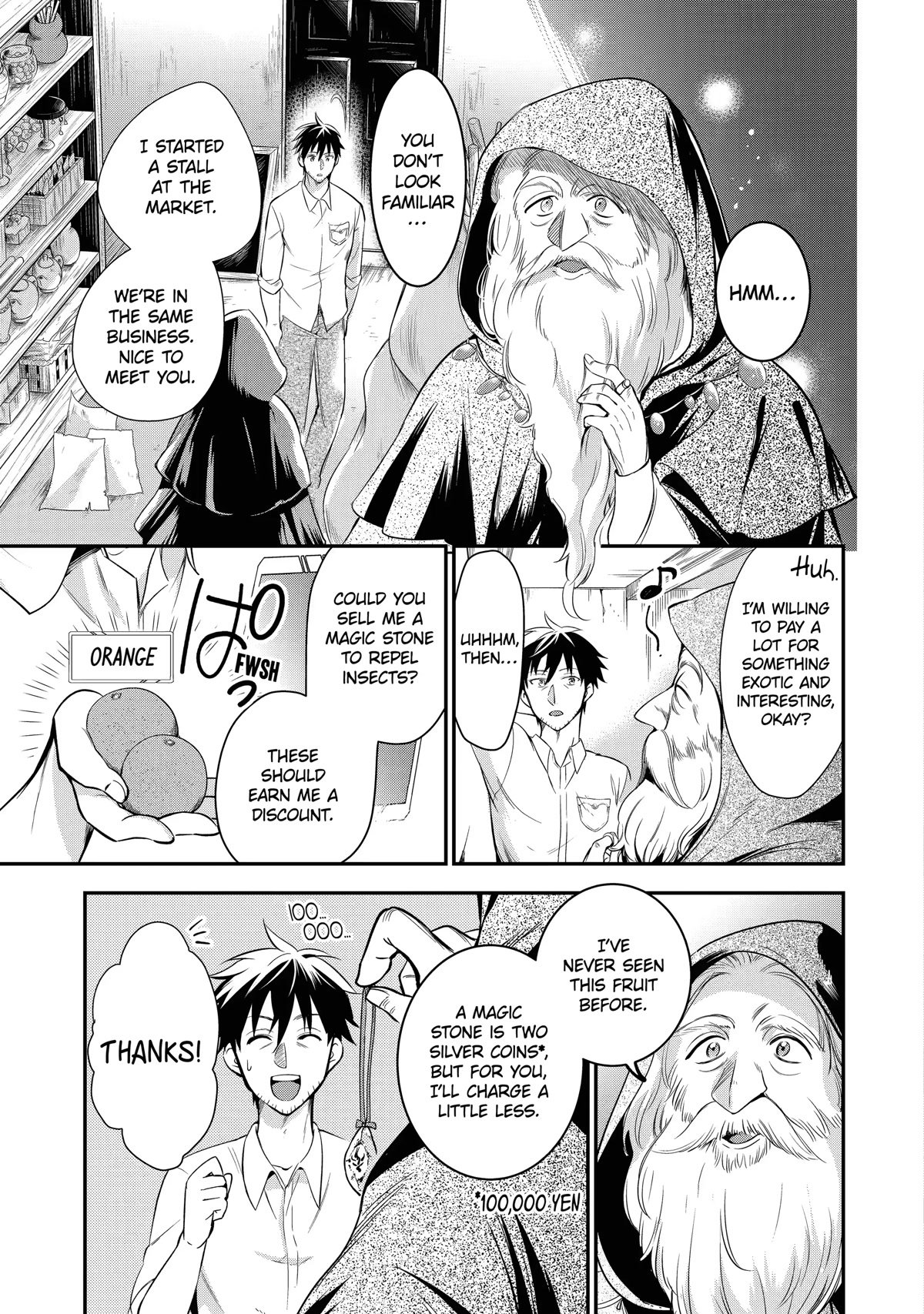The Daily Life of a Middle-Aged Online Shopper in Another World Chapter 4 page 13 - Chapter 4
