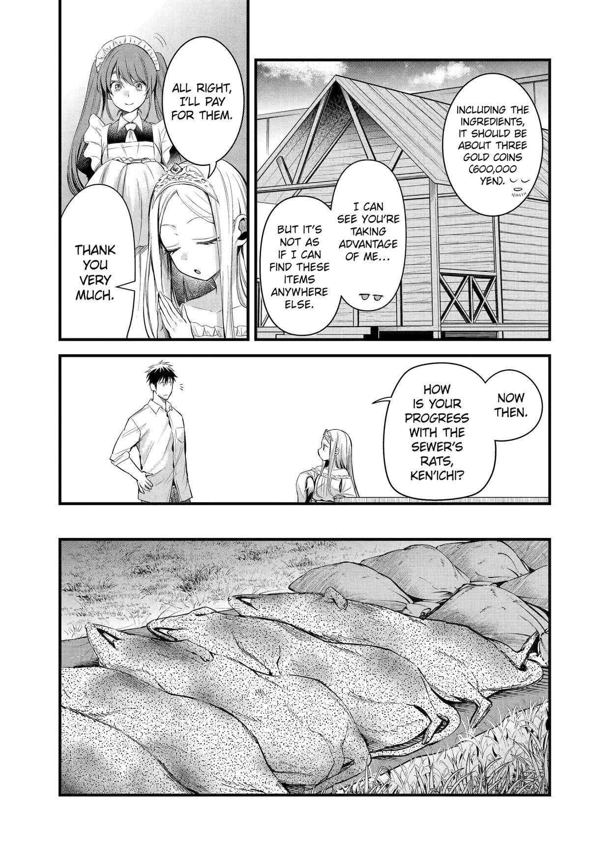 The Daily Life of a Middle-Aged Online Shopper in Another World Chapter 46 page 12 - Chapter 46