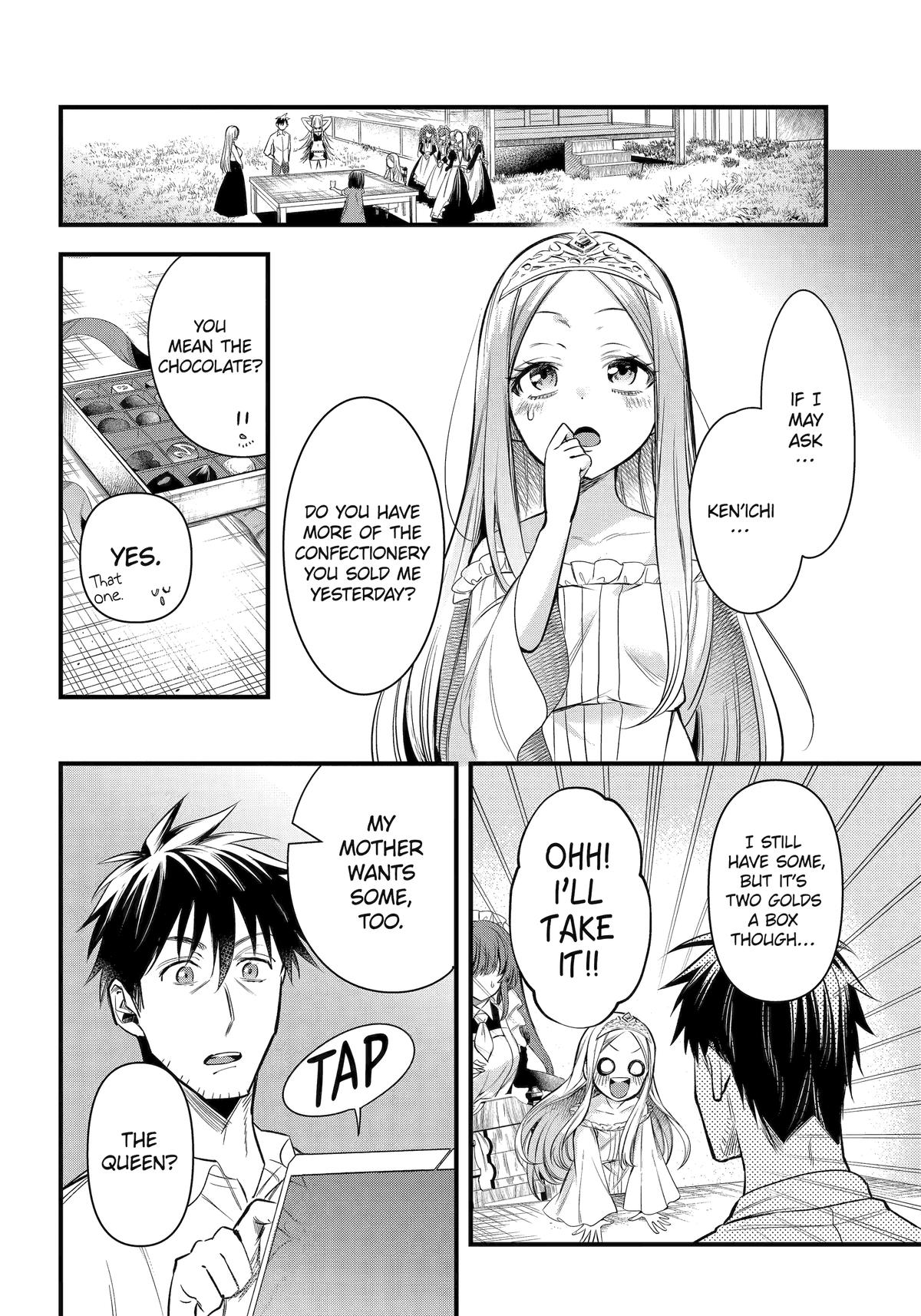 The Daily Life of a Middle-Aged Online Shopper in Another World Chapter 47 page 8 - Chapter 47