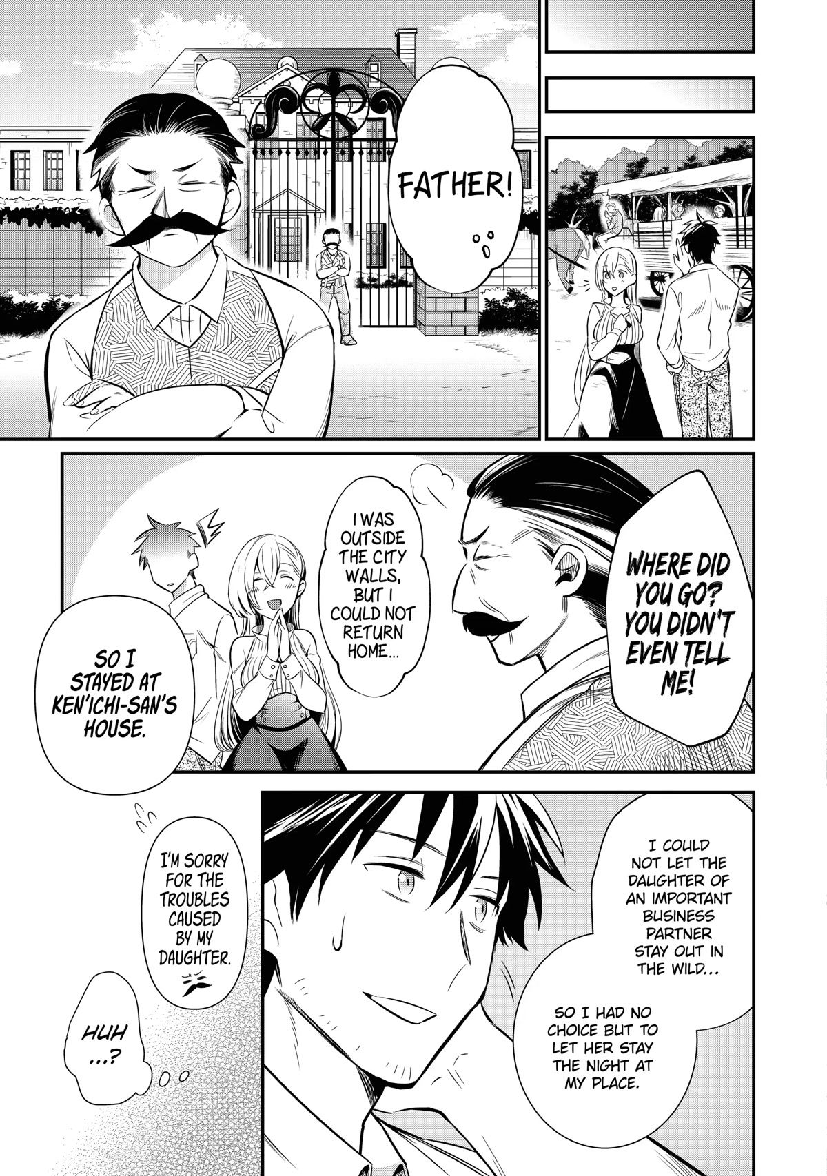 The Daily Life of a Middle-Aged Online Shopper in Another World Chapter 6 page 3 - Chapter 6