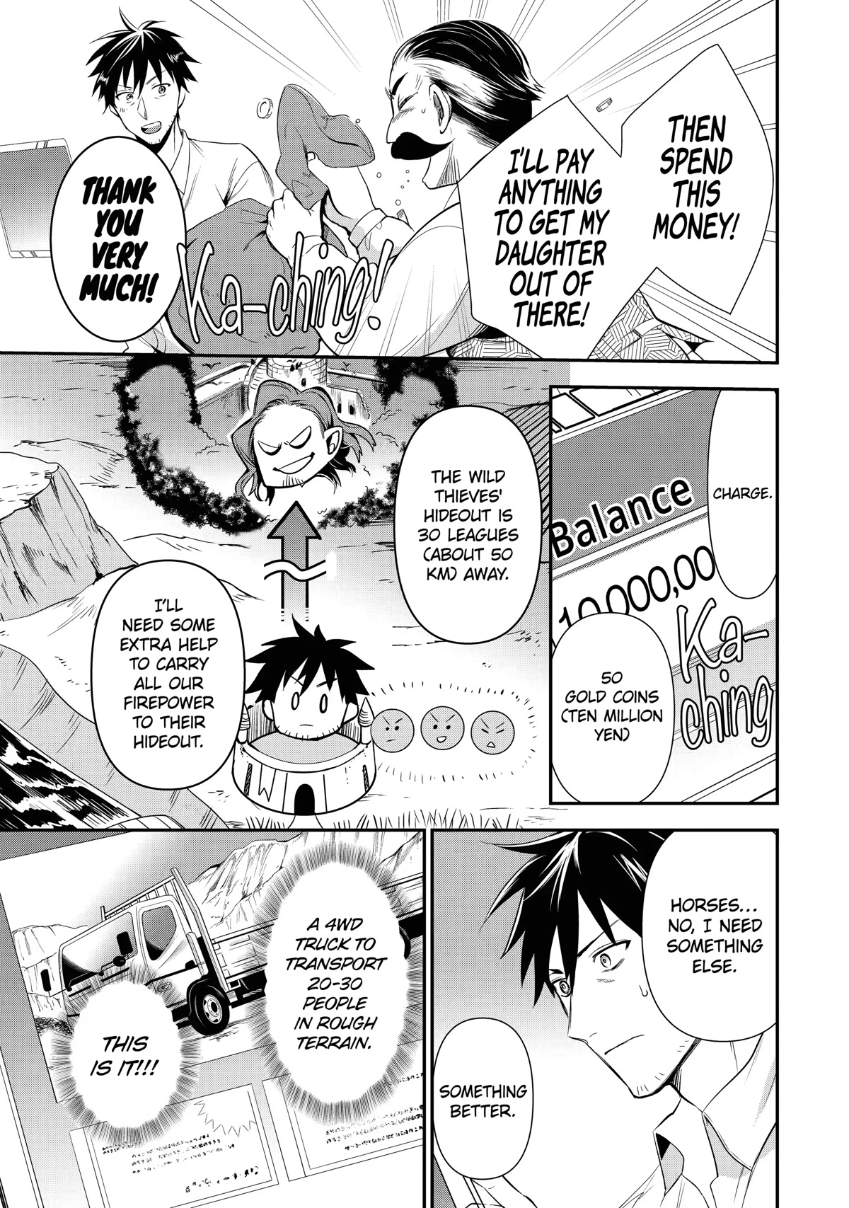The Daily Life of a Middle-Aged Online Shopper in Another World Chapter 7 page 9 - Chapter 7
