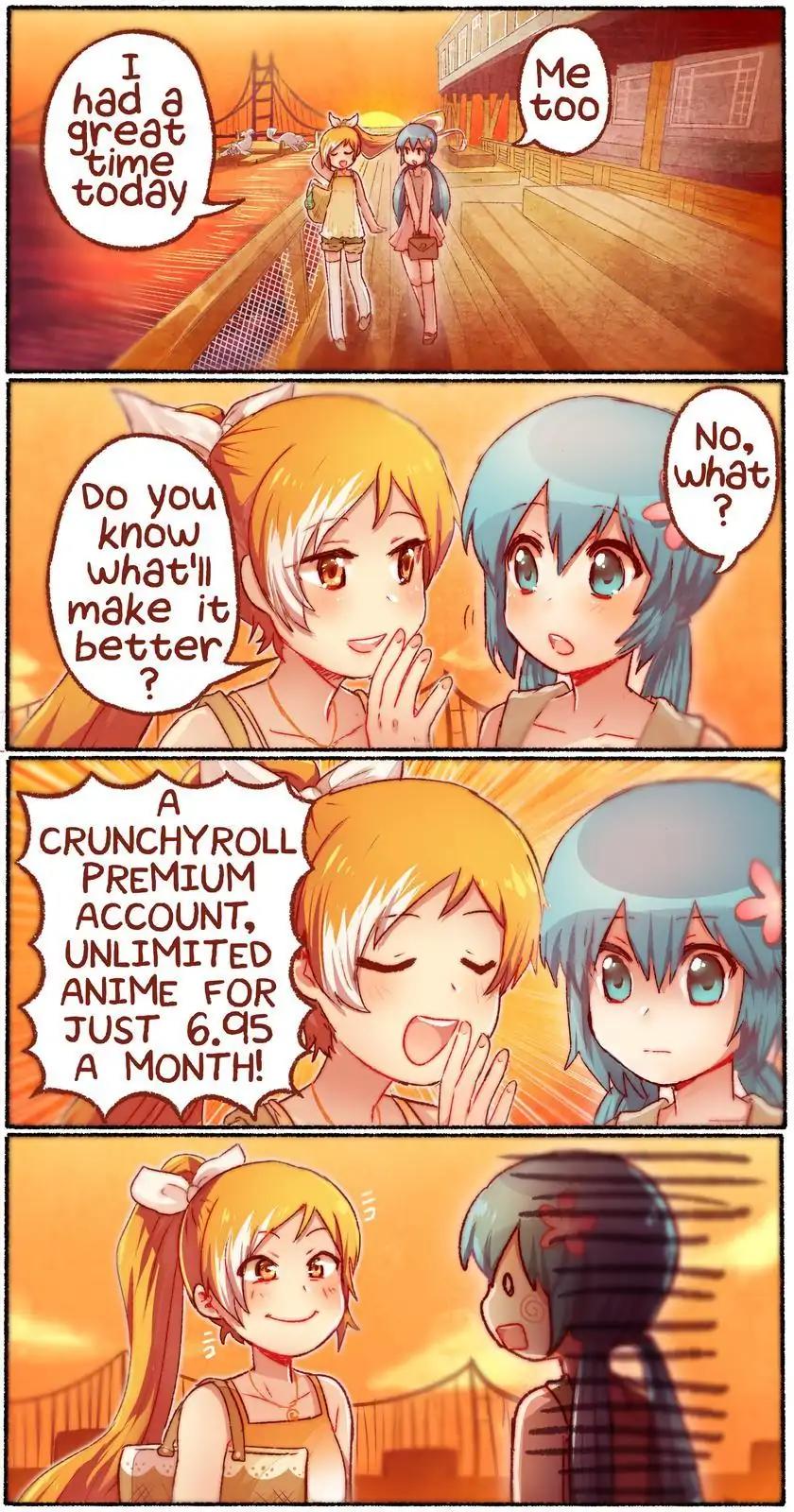 The Daily Life of Crunchyroll-Hime Chapter 4 page 1 - Chapter 4