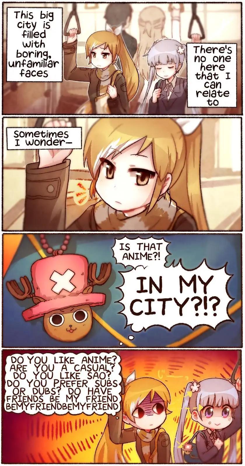 The Daily Life of Crunchyroll-Hime Chapter 5 page 1 - Chapter 5