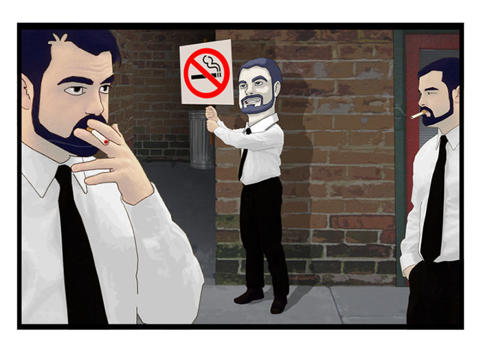 The DaneMen Chapter 12 page 3 - Chapter 12 : The One About Smoking