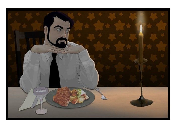 The DaneMen Chapter 4 page 4 - Chapter 4 : The One About Dinner