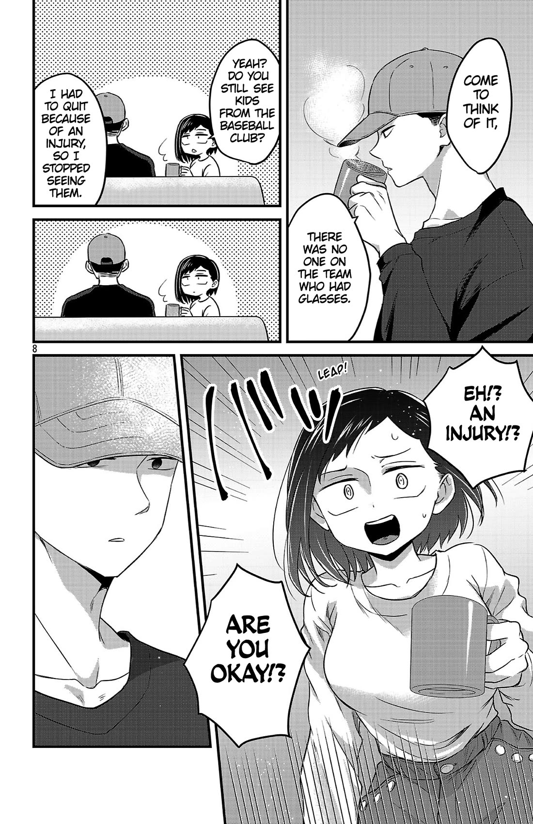 The Dangers in My Heart: The Romantic Comedy Won't Start Chapter 10 page 8 - Chapter 10: I'm Just Lending Him Manga Pt. 1