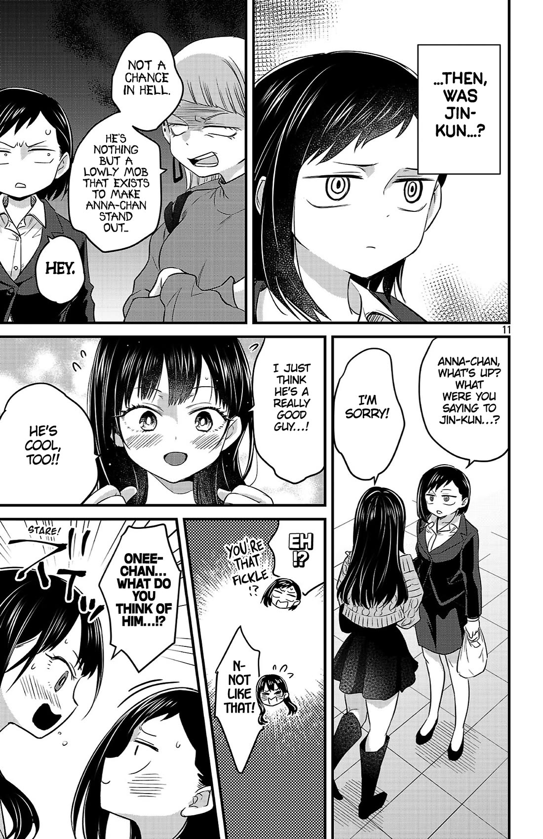 The Dangers in My Heart: The Romantic Comedy Won't Start Chapter 12 page 11 - Chapter 12: Job-Hunting and a Takoyaki Party