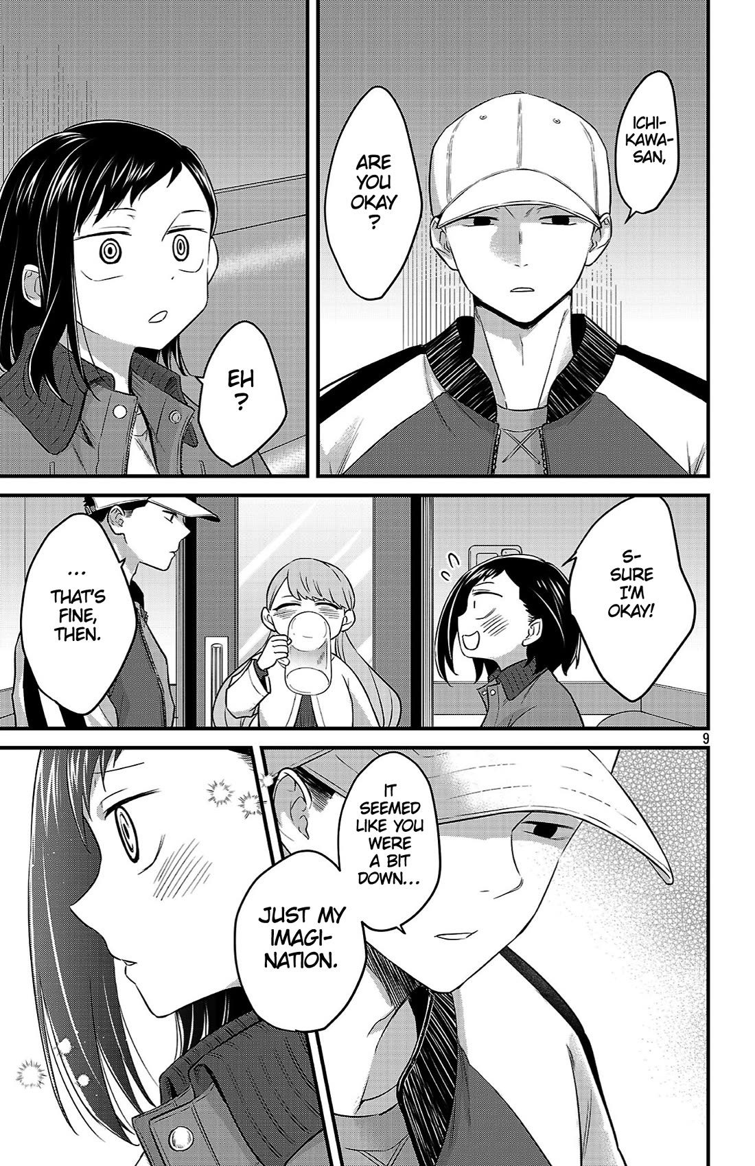 The Dangers in My Heart: The Romantic Comedy Won't Start Chapter 13 page 9 - Chapter 13: The Melancholy of Ichikawa Kana