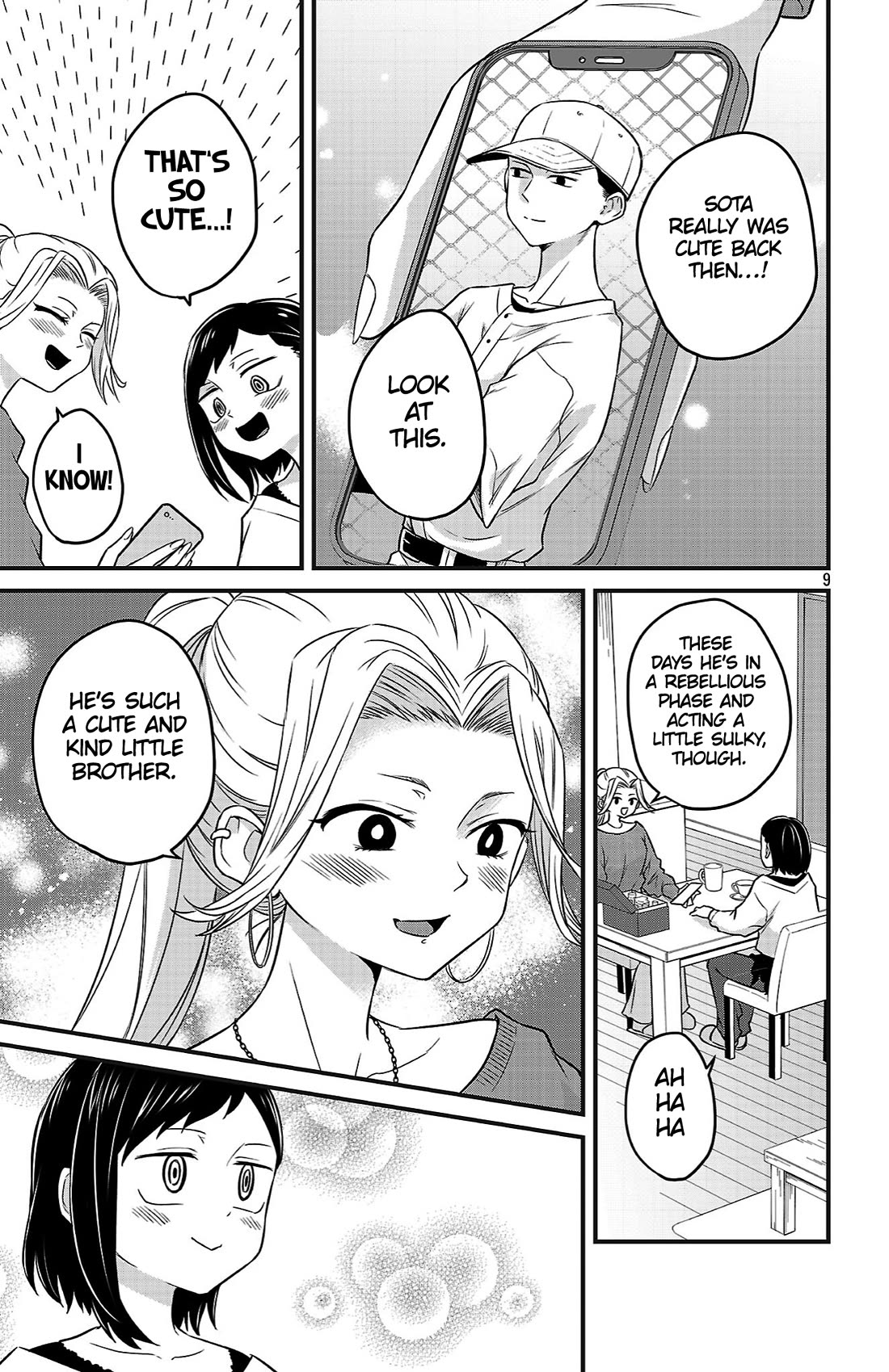 The Dangers in My Heart: The Romantic Comedy Won't Start Chapter 15 page 9 - Chapter 15: Onee and the Onee-san