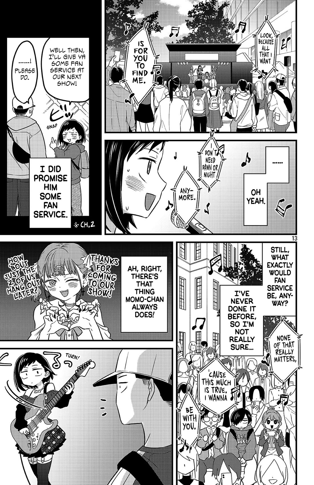 The Dangers in My Heart: The Romantic Comedy Won't Start Chapter 16 page 13 - Chapter 16: "Moving Forward"