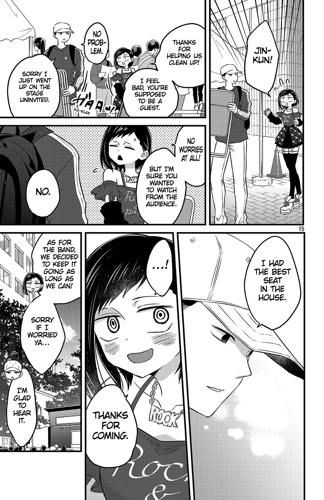 The Dangers in My Heart: The Romantic Comedy Won't Start Chapter 16 page 15 - Chapter 16: "Moving Forward"