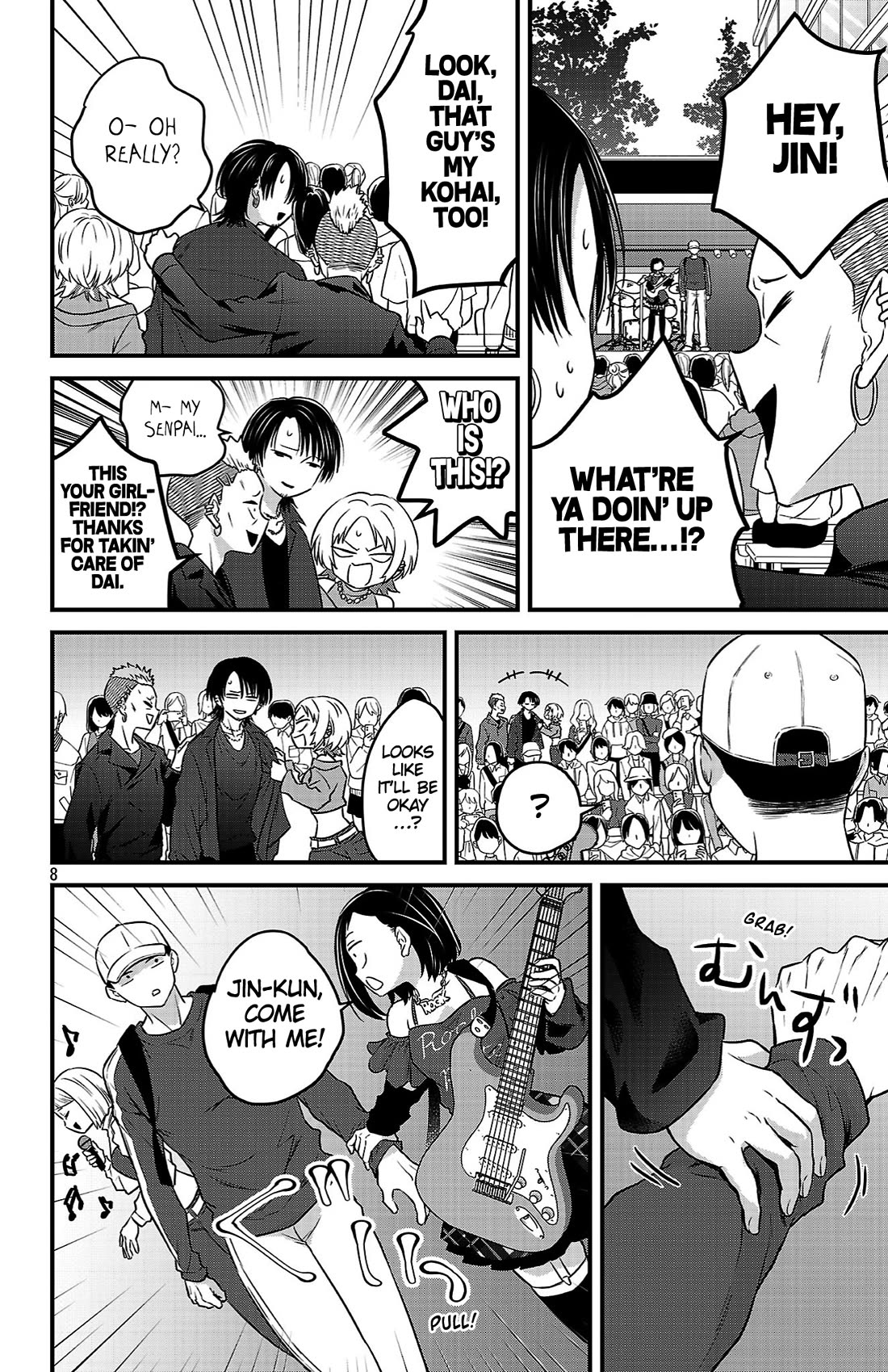 The Dangers in My Heart: The Romantic Comedy Won't Start Chapter 16 page 8 - Chapter 16: "Moving Forward"