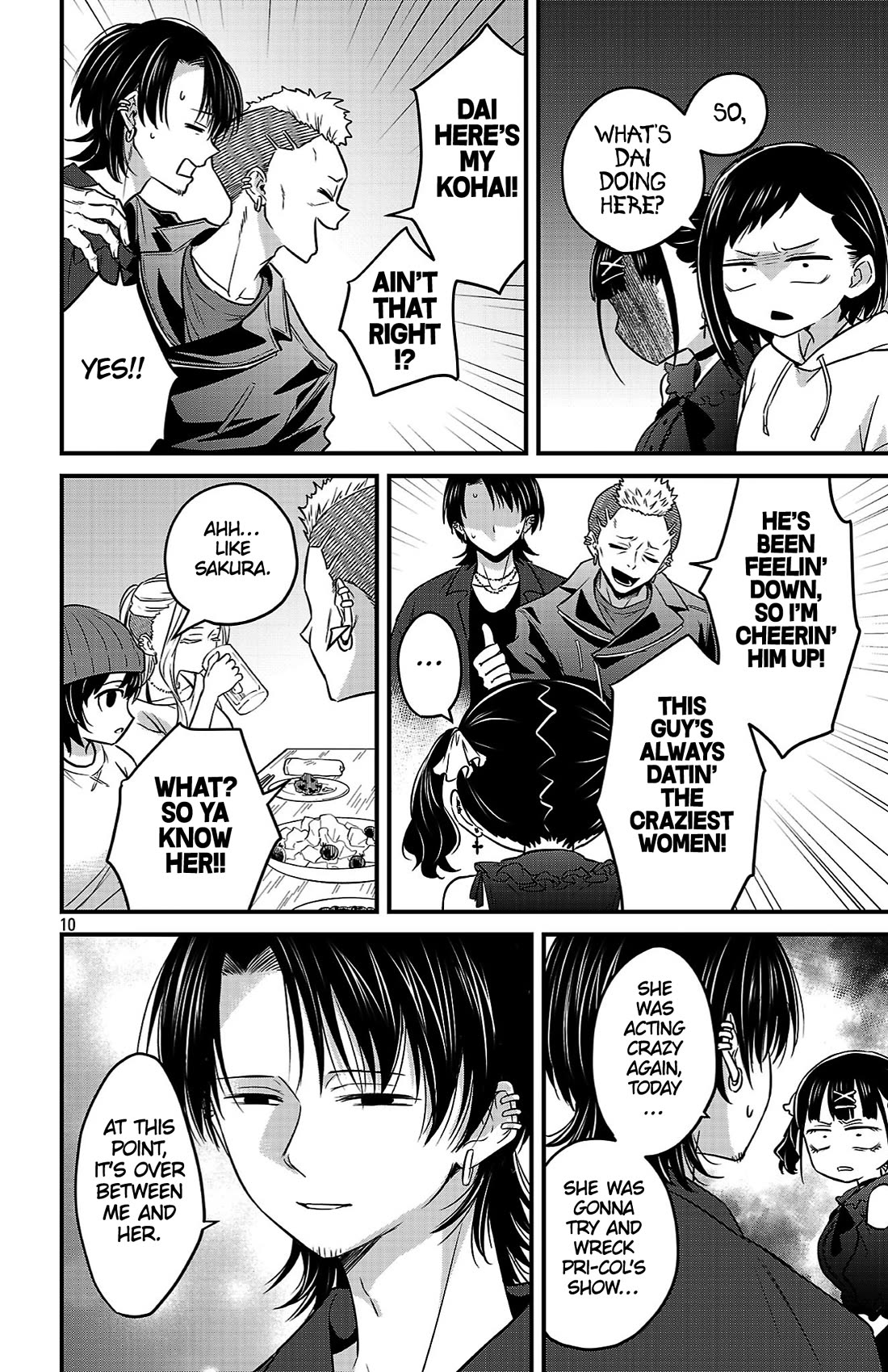 The Dangers in My Heart: The Romantic Comedy Won't Start Chapter 17 page 10 - Chapter 17: An After-Party & A New Member