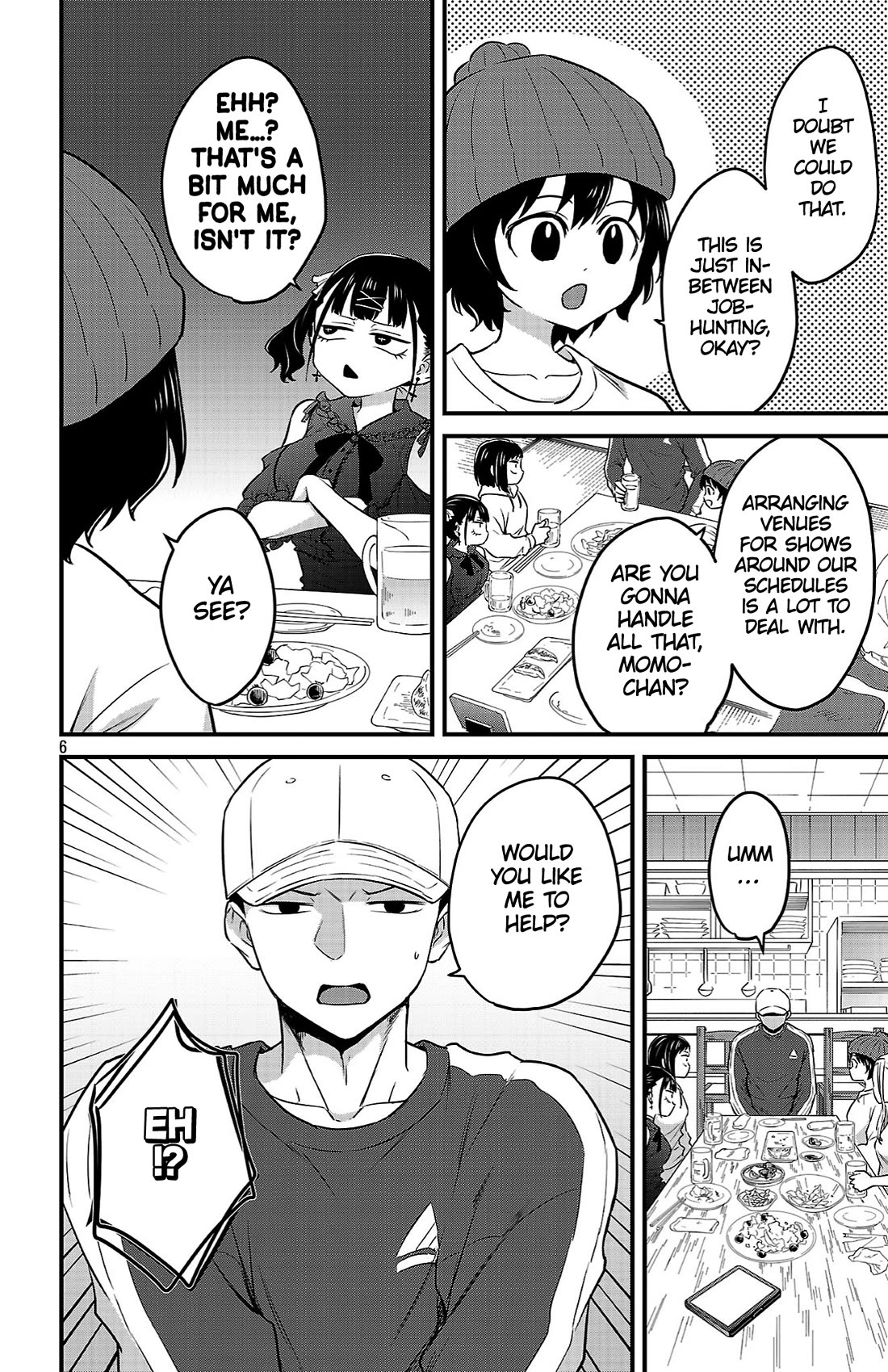 The Dangers in My Heart: The Romantic Comedy Won't Start Chapter 17 page 6 - Chapter 17: An After-Party & A New Member