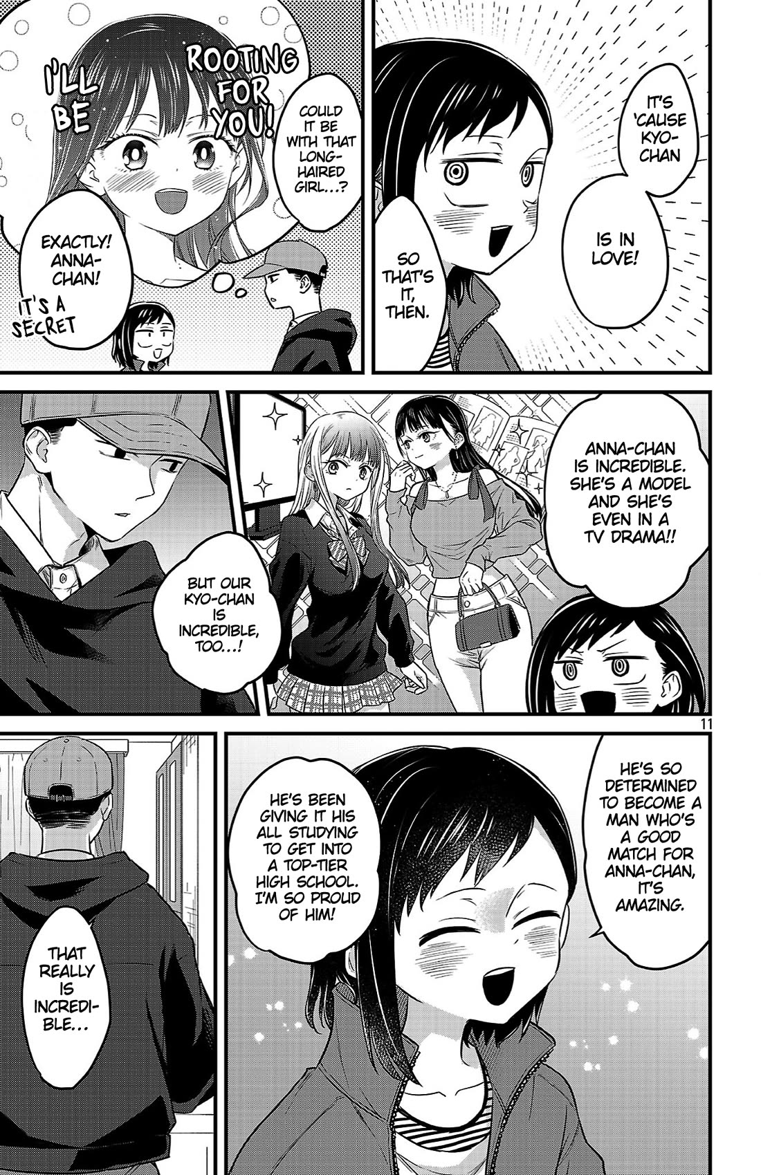 The Dangers in My Heart: The Romantic Comedy Won't Start Chapter 18 page 11 - Chapter 18: I Want to Be a Good Match