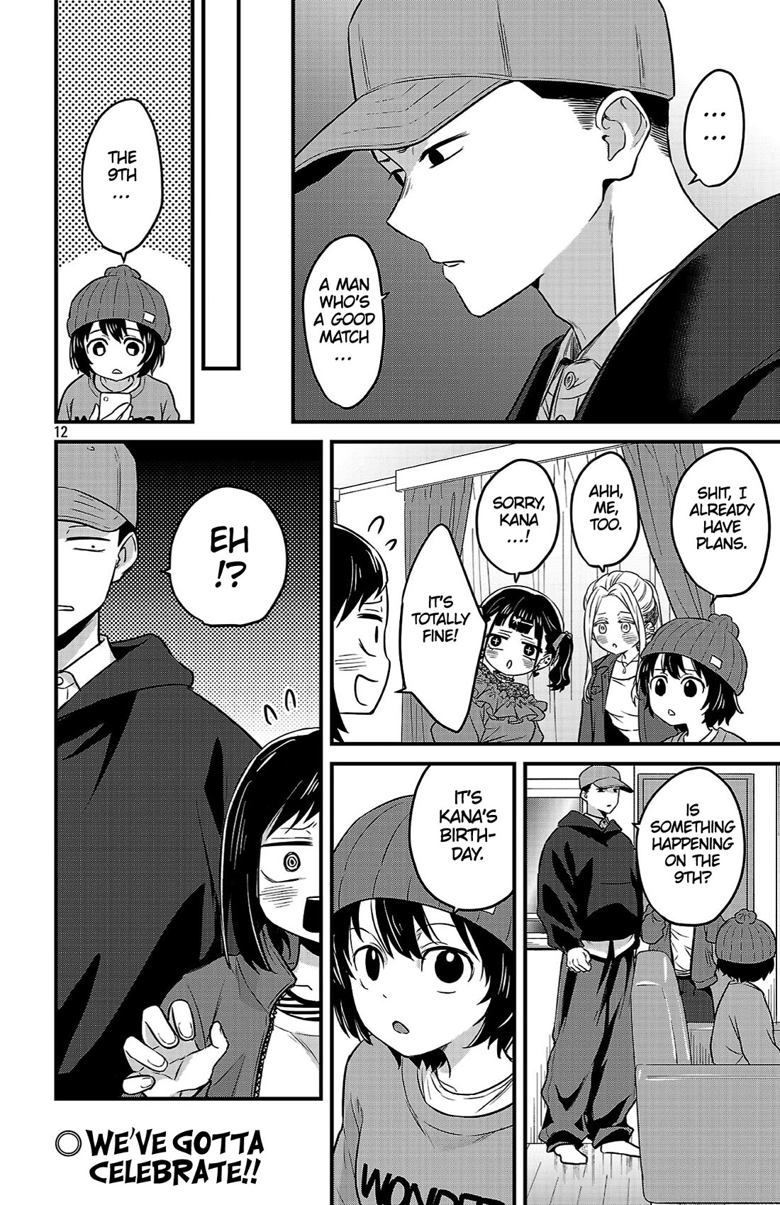 The Dangers in My Heart: The Romantic Comedy Won't Start Chapter 18 page 12 - Chapter 18: I Want to Be a Good Match