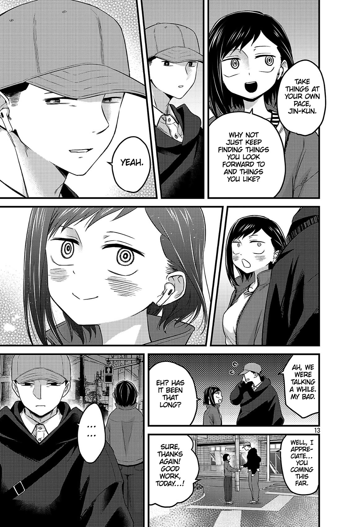 The Dangers in My Heart: The Romantic Comedy Won't Start Chapter 19 page 13 - Chapter 19: I Want to Be a Good Match Pt.2