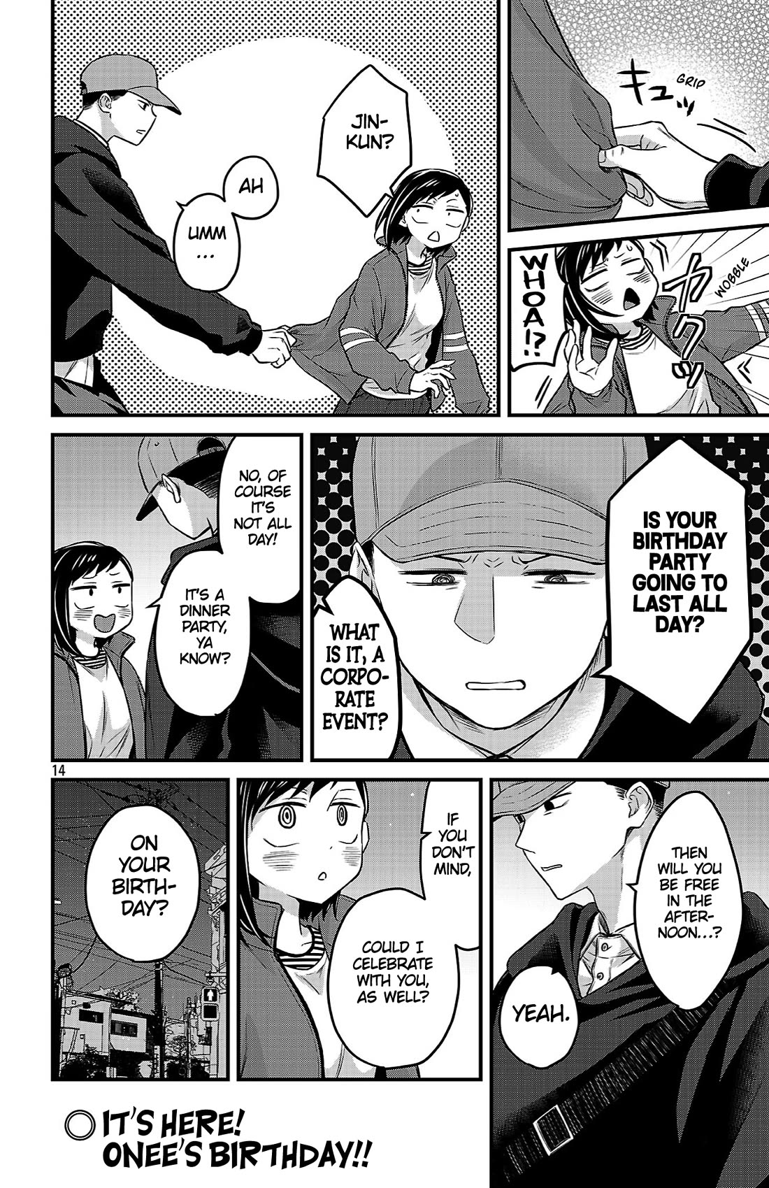 The Dangers in My Heart: The Romantic Comedy Won't Start Chapter 19 page 14 - Chapter 19: I Want to Be a Good Match Pt.2